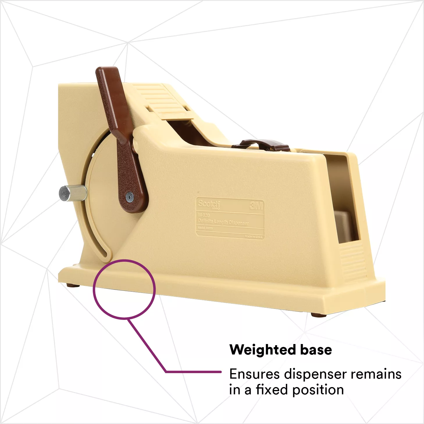 Product Number M920 | Scotch® Definite Length Tape Dispenser M920