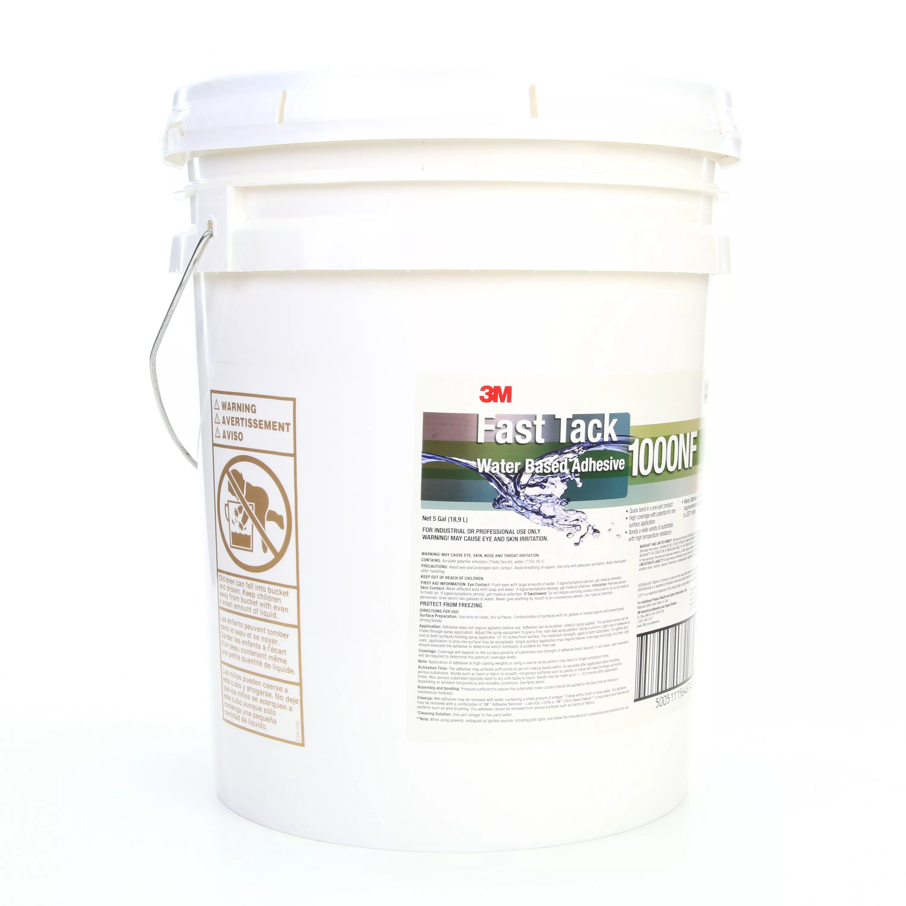 SKU 7100025154 | 3M™ Fast Tack Water Based Adhesive 1000NF