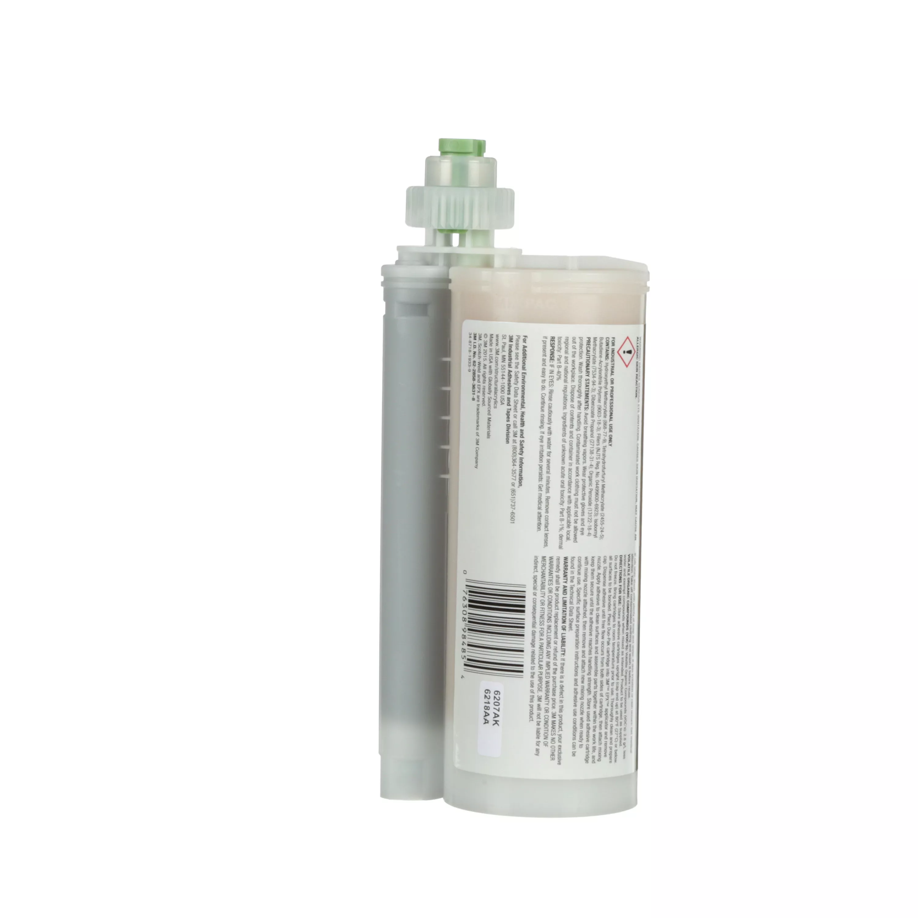 SKU 7010329557 | 3M™ Scotch-Weld™ Low Odor Acrylic Adhesive DP8810NS