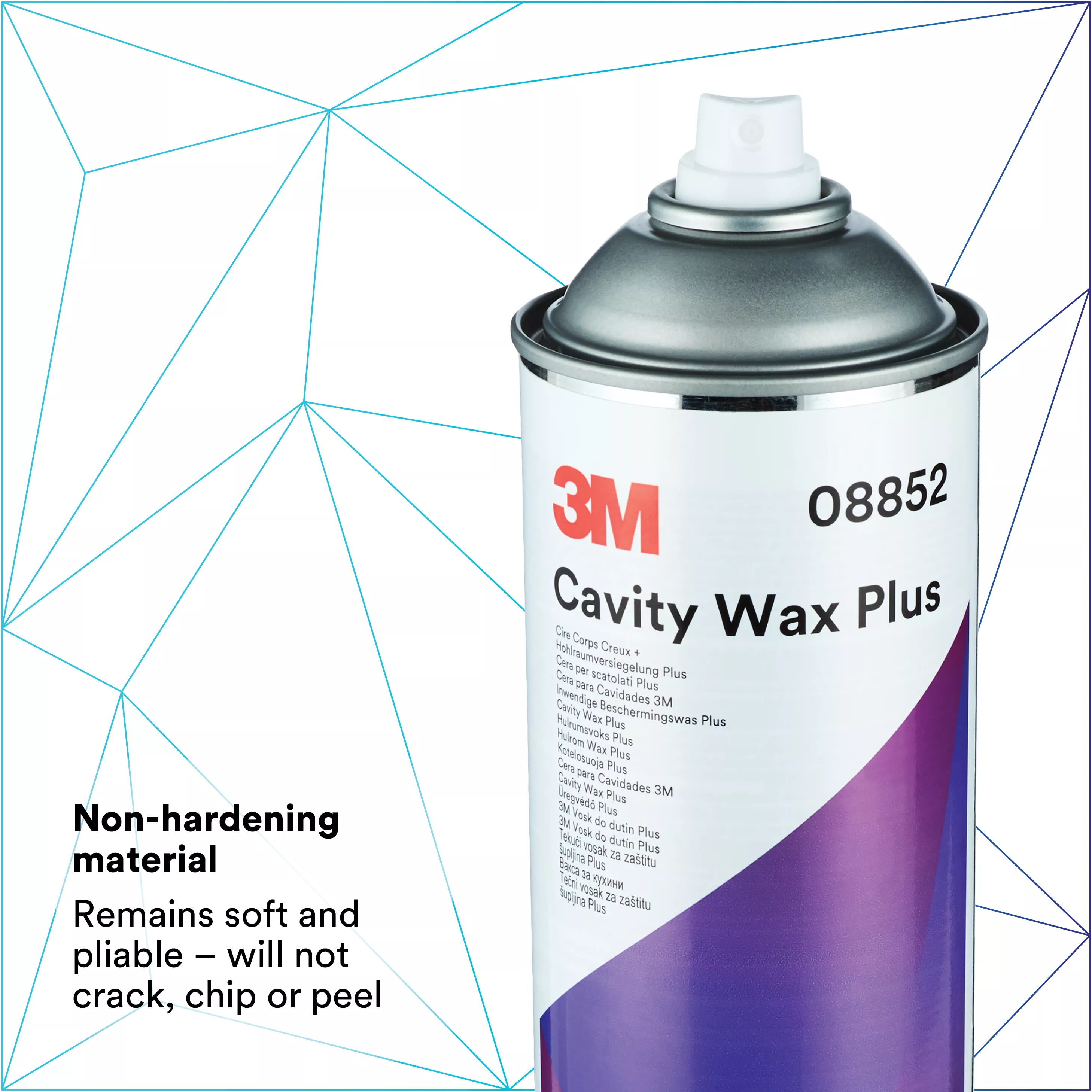 SKU 7100081897 | 3M™ Cavity Wax Plus 08852