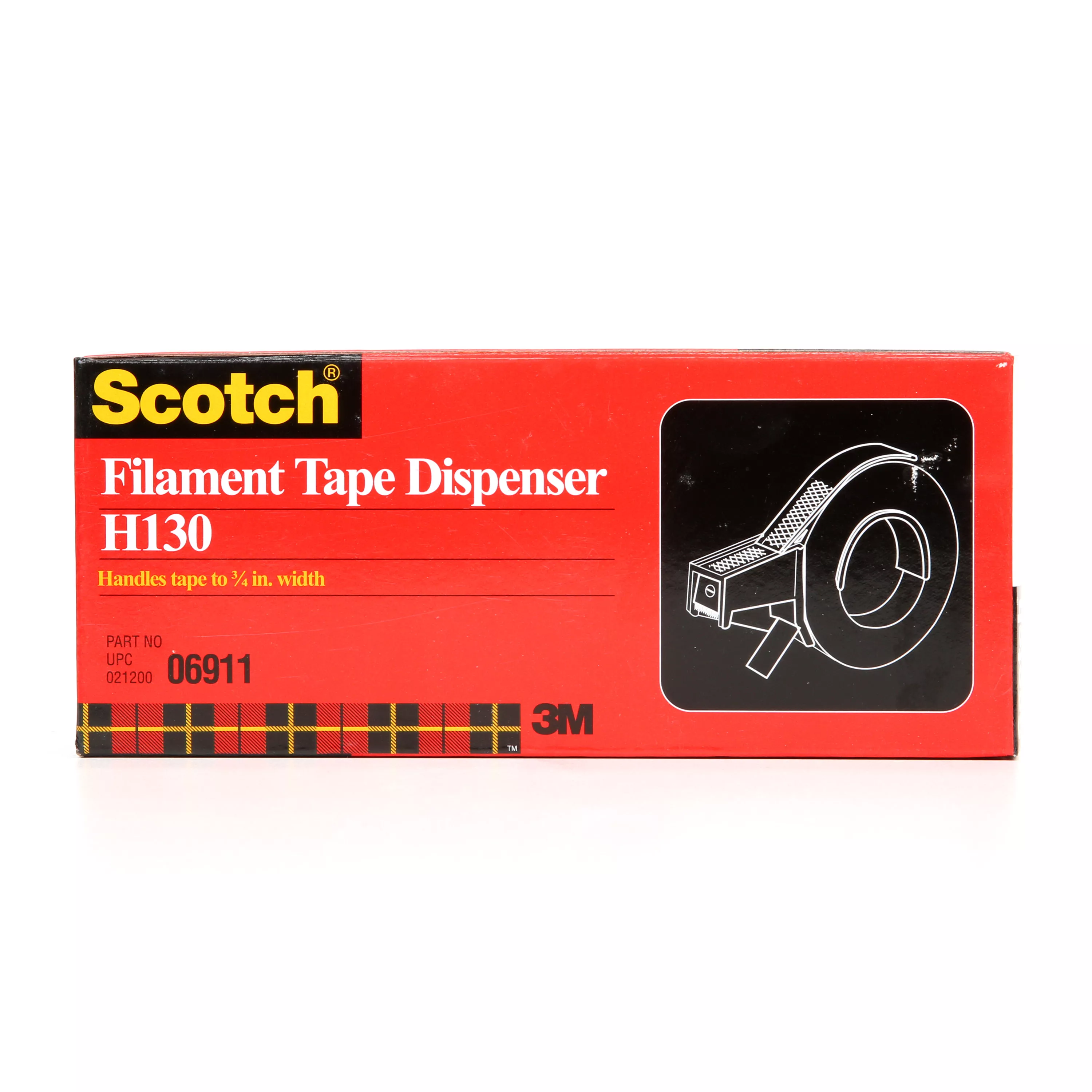 UPC 00021200069116 | Scotch® Filament Tape Hand Dispenser H130