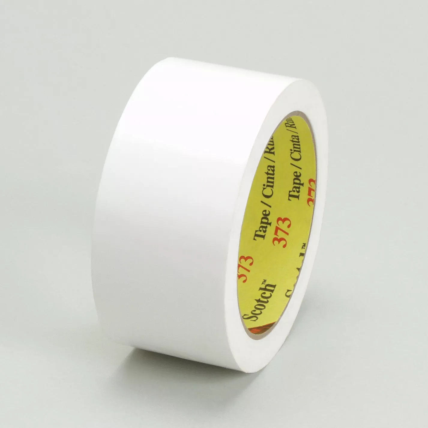 Scotch® Box Sealing Tape 373, White, 48 mm x 914 m, 6/Case