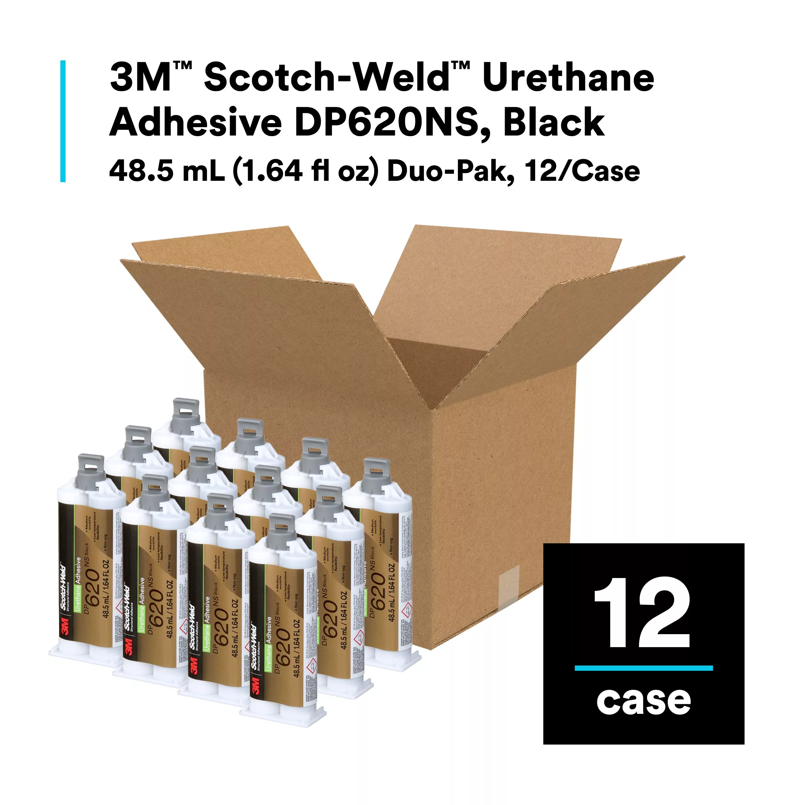 SKU 7100148737 | 3M™ Scotch-Weld™ Urethane Adhesive DP620NS