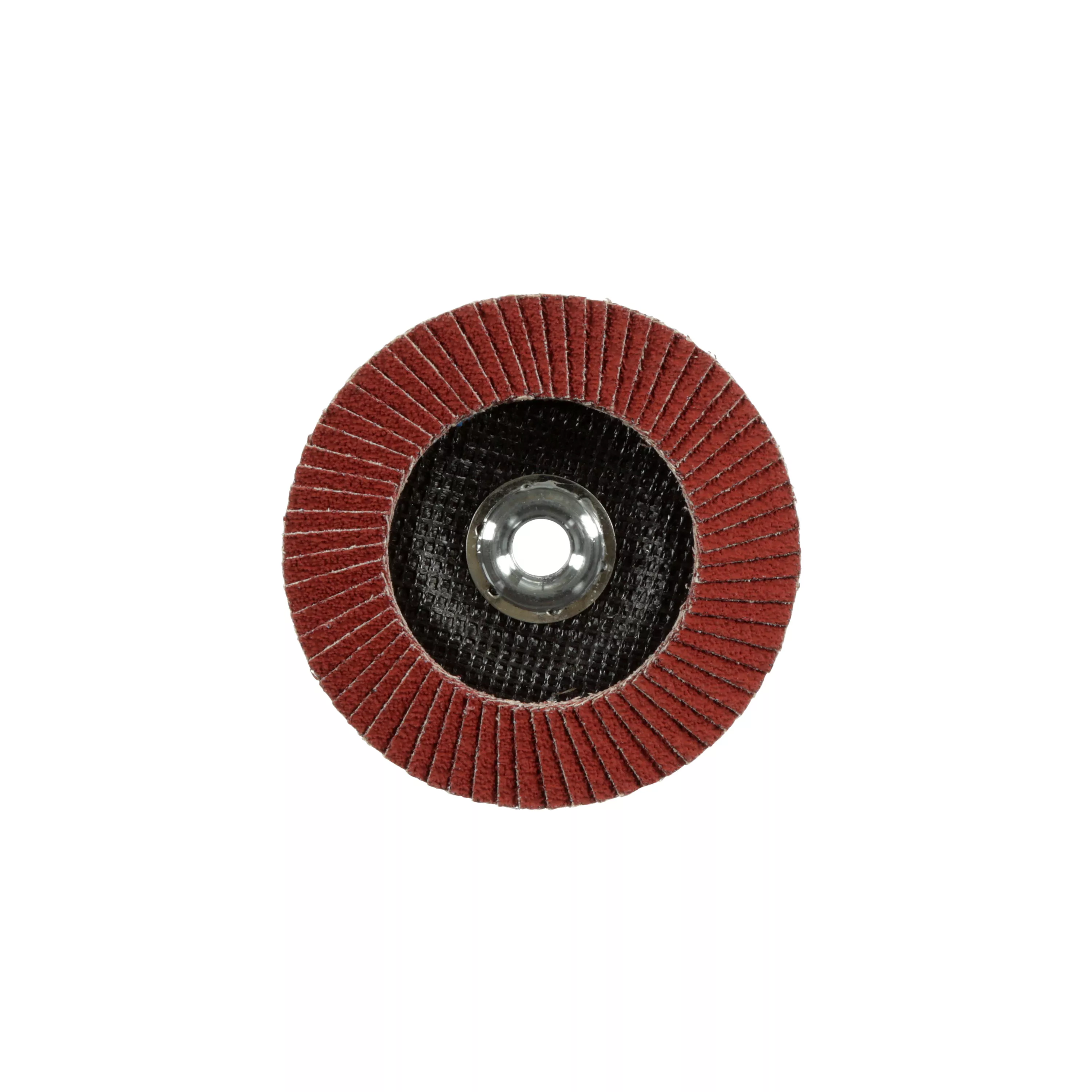 SKU 7100049189 | 3M™ Cubitron™ II Flap Disc 967A