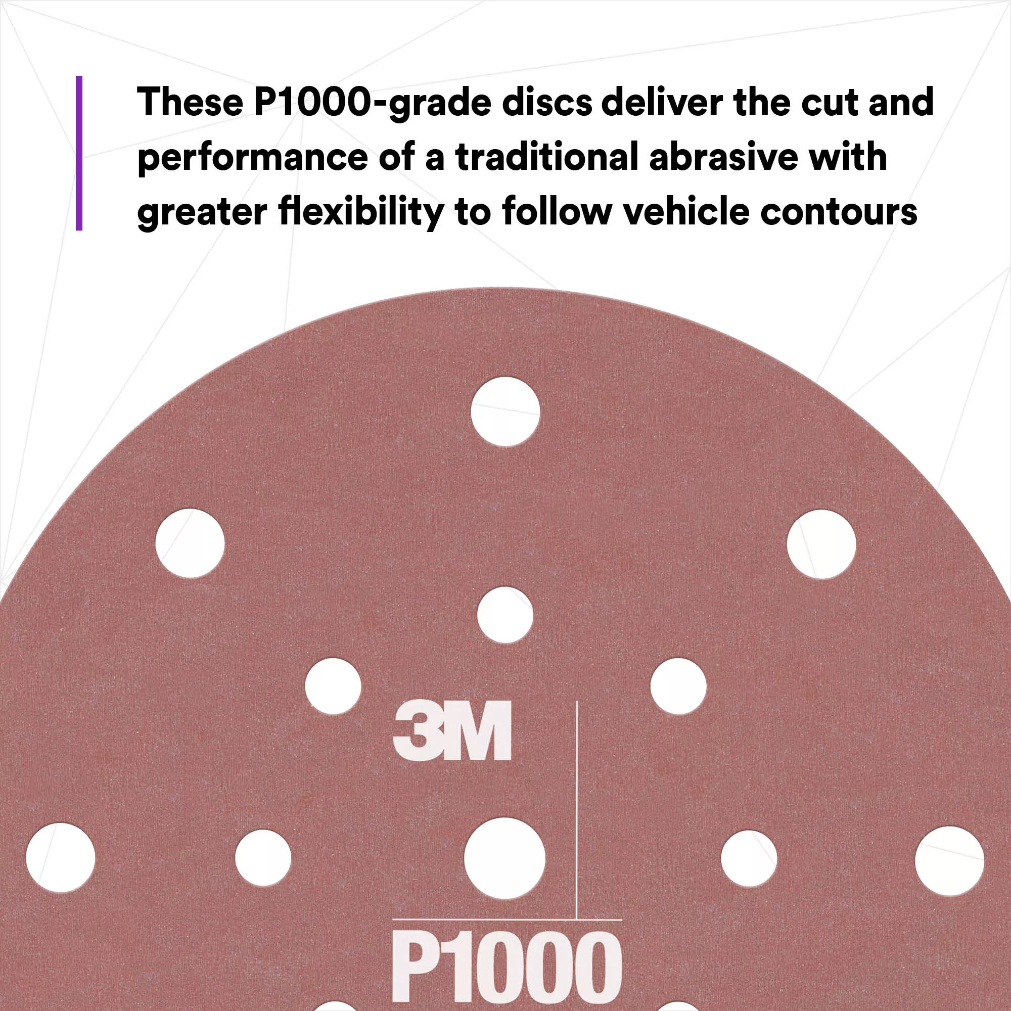 SKU 7000120196 | 3M™ Hookit™ Flexible Abrasive Disc 270J