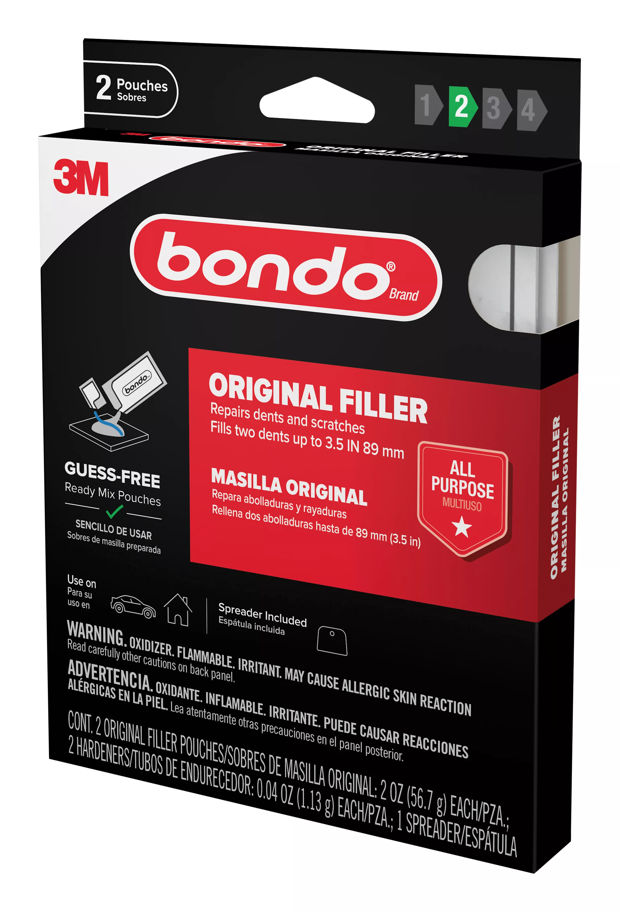 SKU 7100322658 | Bondo® Original Filler OR-2PK-ES