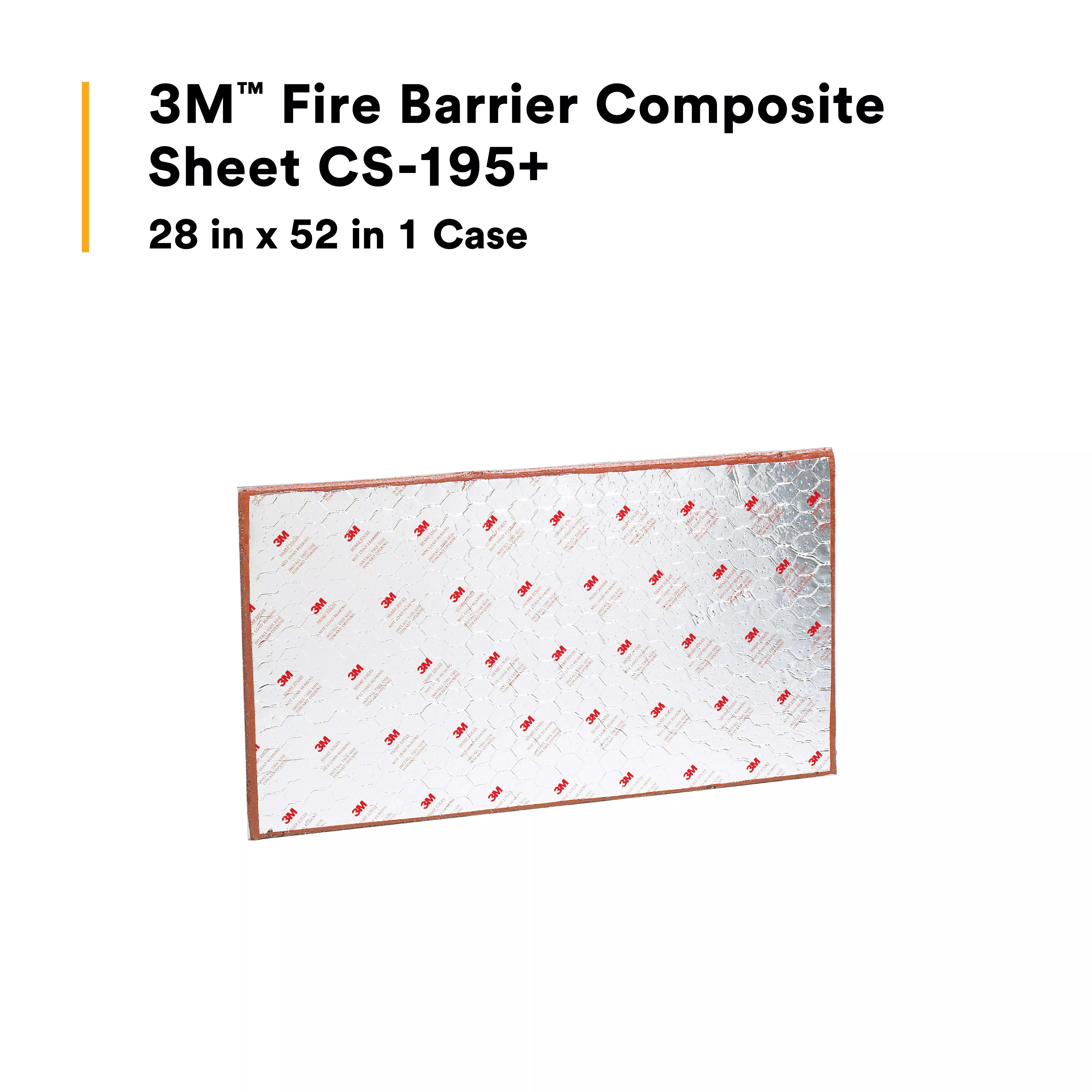 SKU 7100006140 | 3M™ Fire Barrier Composite Sheet CS-195+