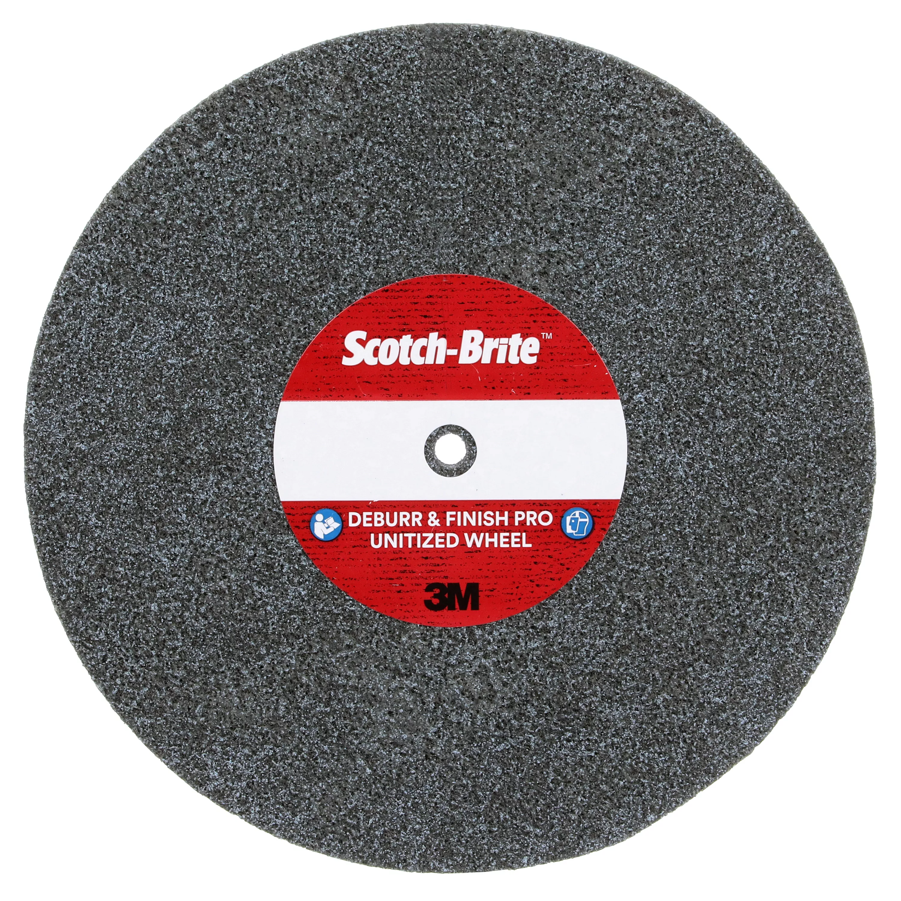 Scotch-Brite™ Deburr & Finish Pro Unitized Wheel, DP-UW, 6C Medium+, 5
in x 1/2 in x 1/4 in, 5 ea/Case