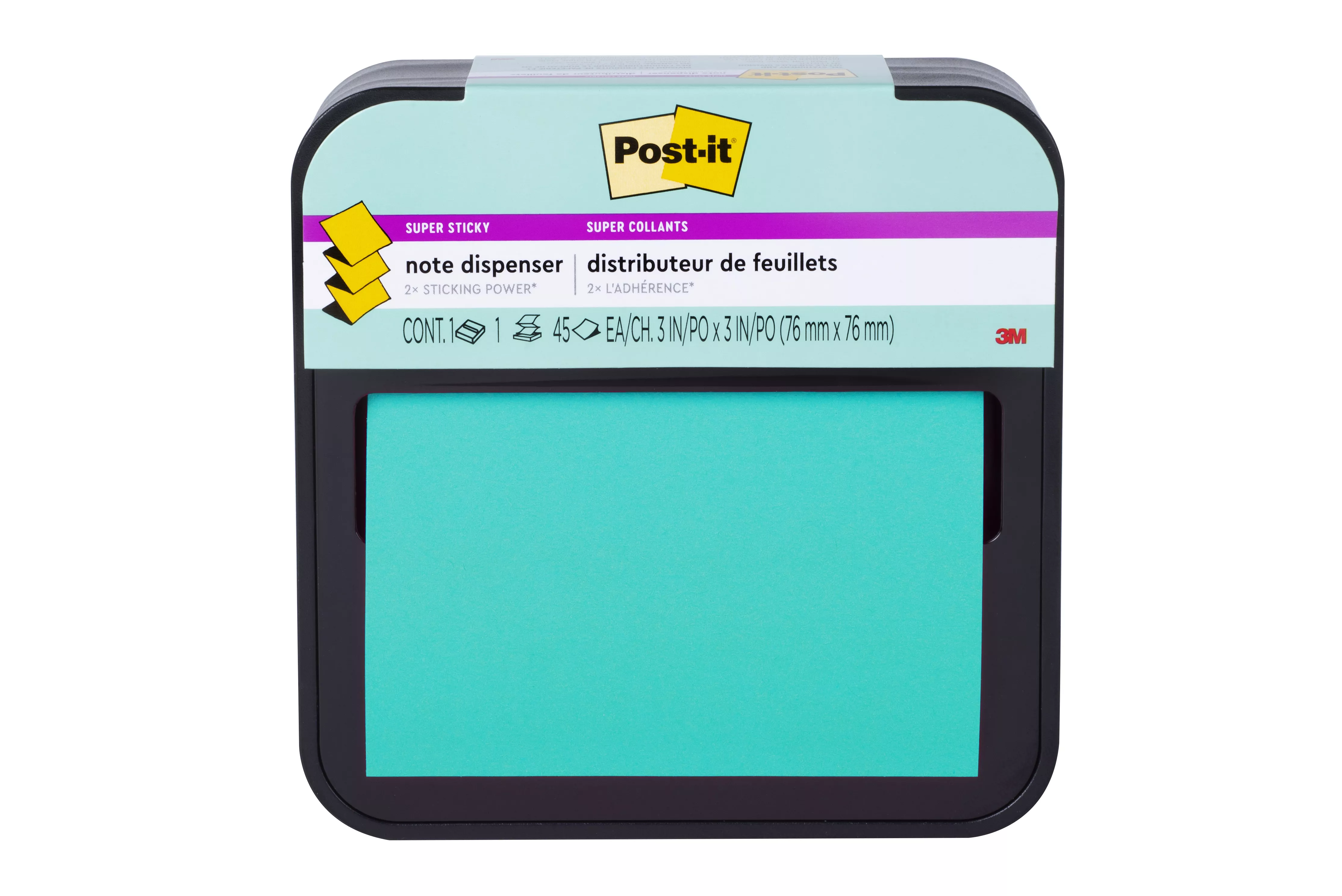 SKU 7100282778 | Post-it® Note Dispenser WAVE-330-BK