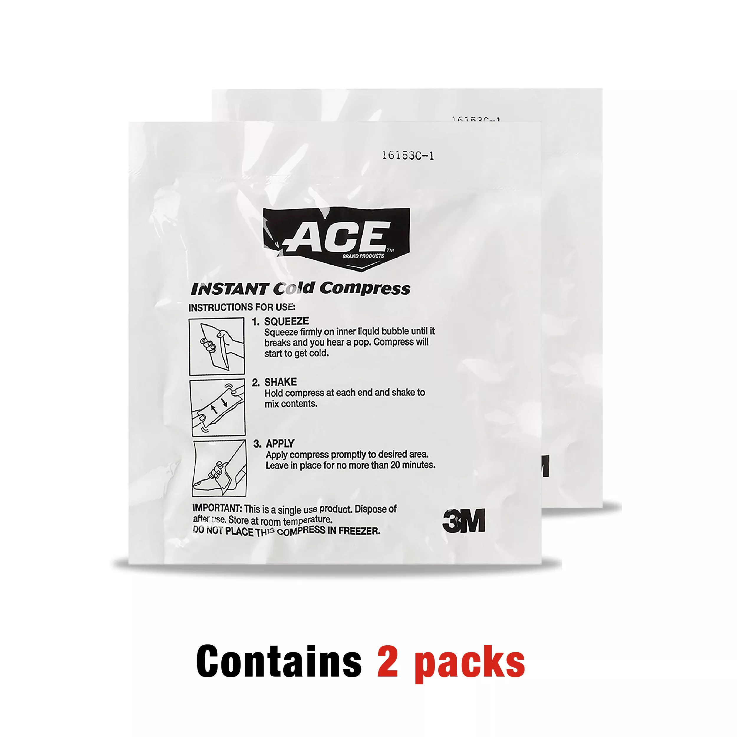 SKU 7010372367 | ACE™ Instant Cold Compress Twin Pack 207514