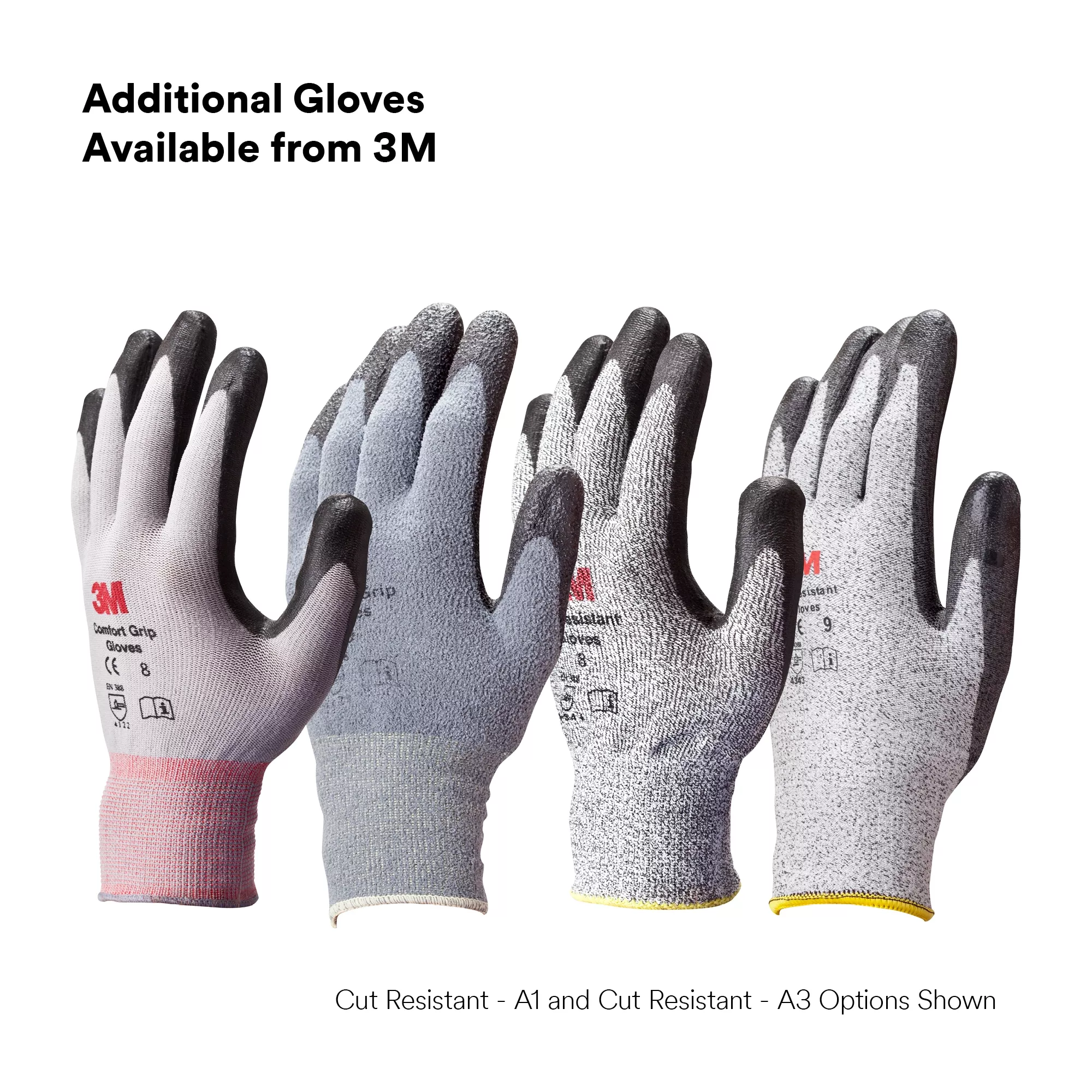 SKU 7100023131 | 3M™ Comfort Grip Glove CGXL-CR