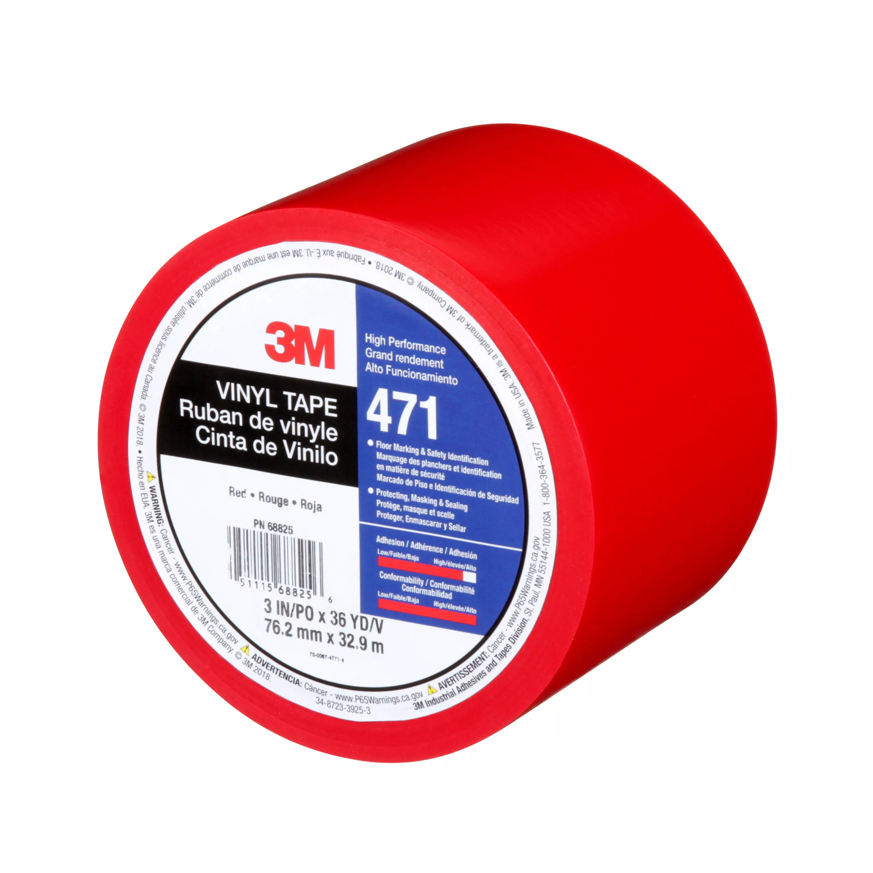 SKU 7000122474 | 3M™ Vinyl Tape 471