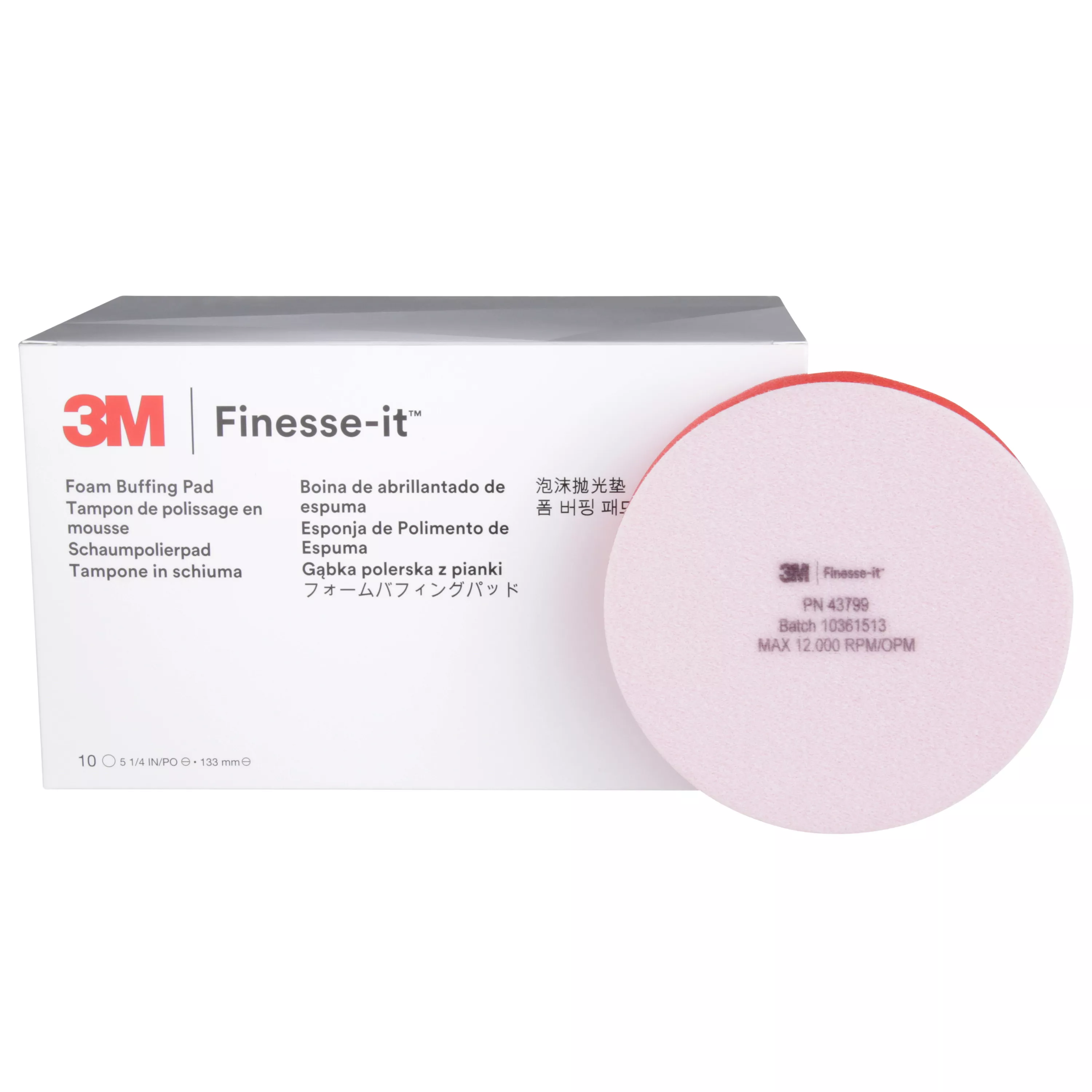 Product Number 43799 | 3M™ Finesse-it™ Advanced Foam Buffing Pad