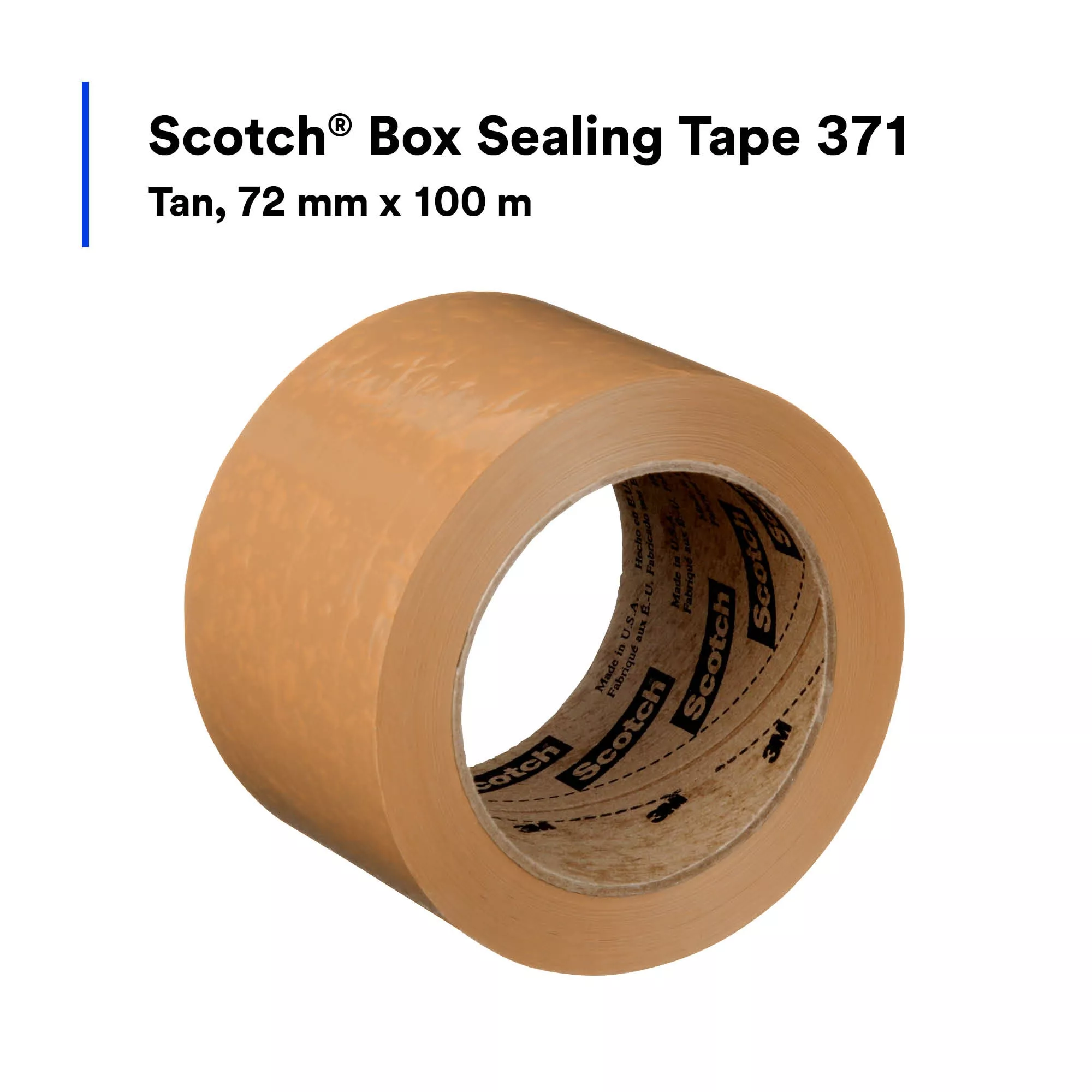 SKU 7100088510 | Scotch® Box Sealing Tape 371