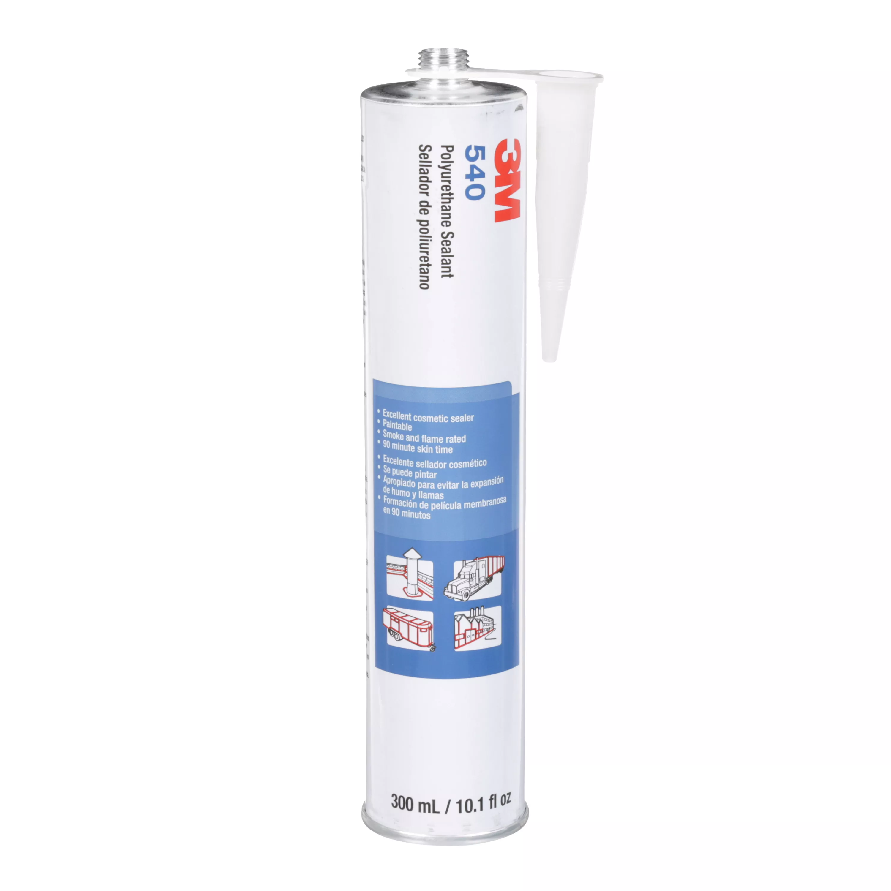 3M™ Polyurethane Sealant 540, Black, 310 mL Cartridge, 12 Each/Case