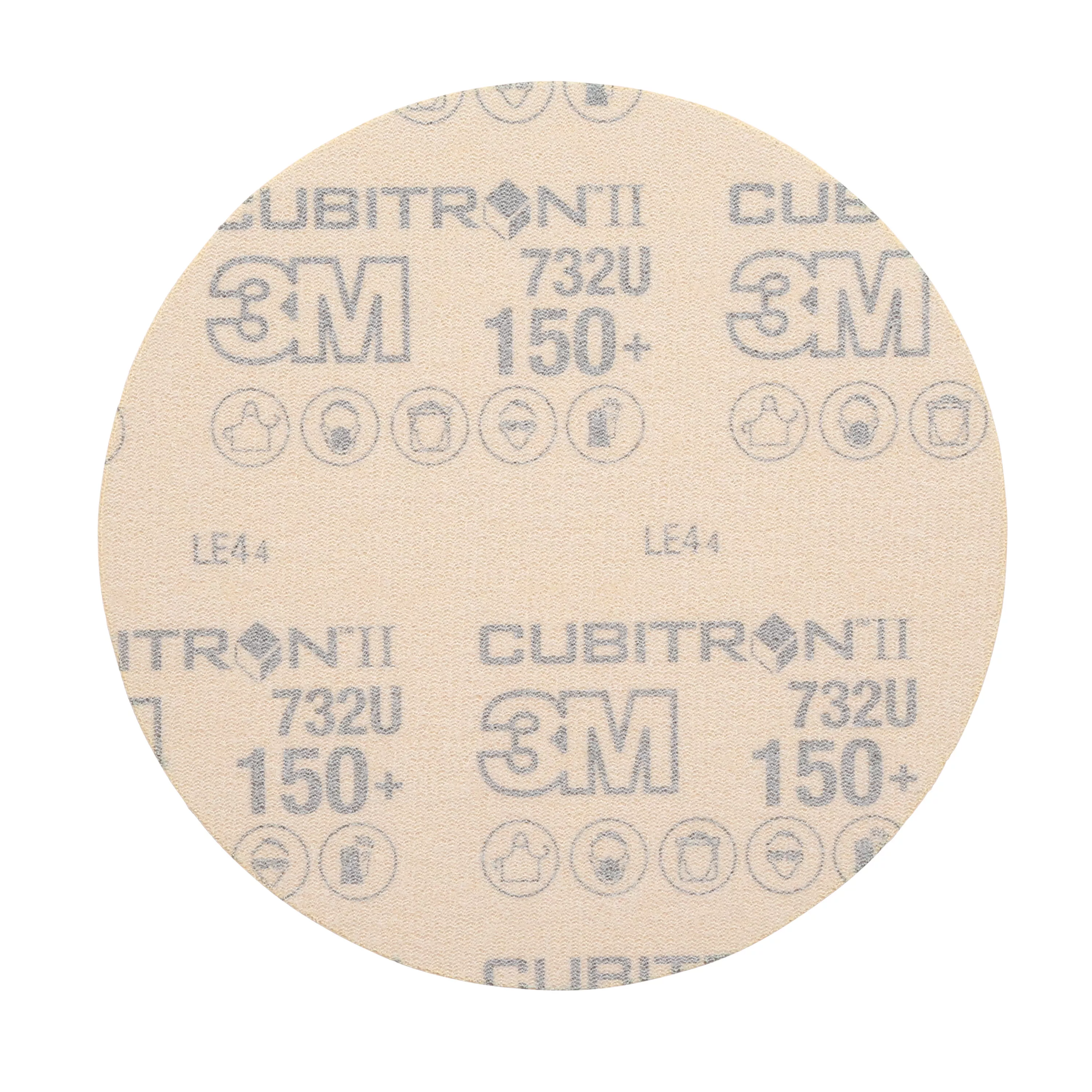 SKU 7100066674 | 3M™ Cubitron™ II Hookit™ Paper Disc 732U