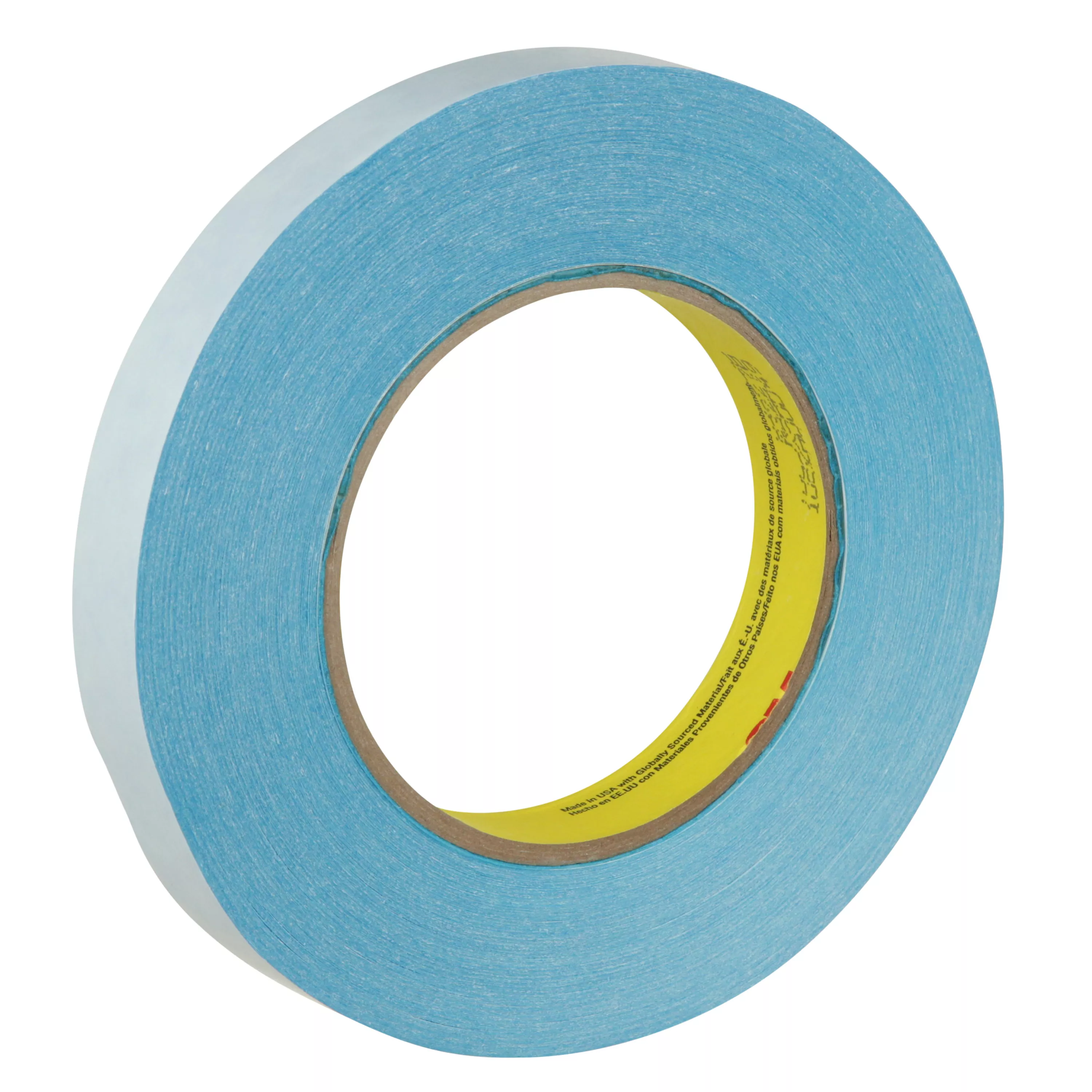 3M™ Repulpable Double Coated Tape R3227B, Blue, 18 mm x 55 m, 0.09 mm, 48 Roll/Case