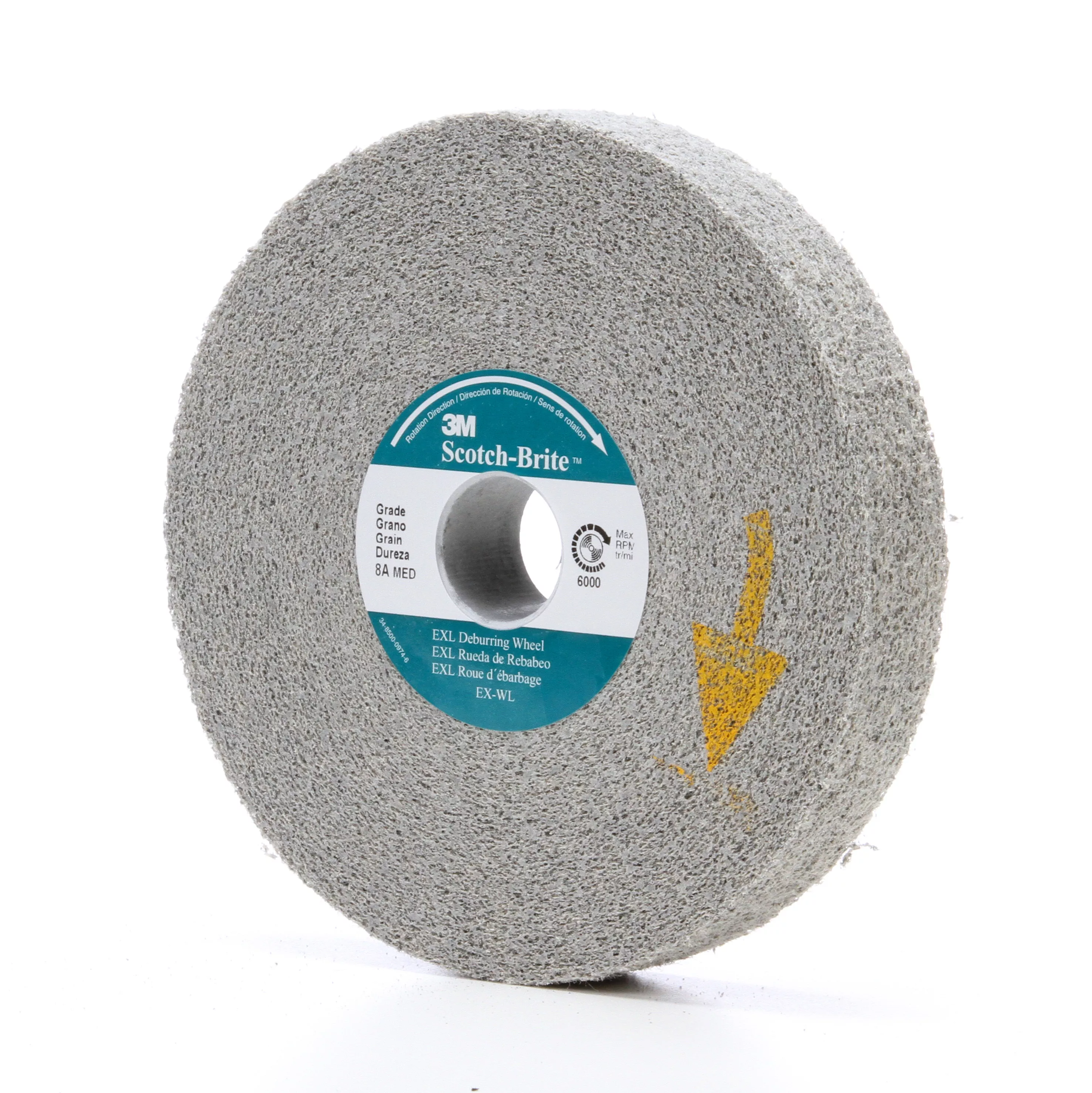 SKU 7000000734 | Scotch-Brite™ EXL Deburring Convolute Wheel