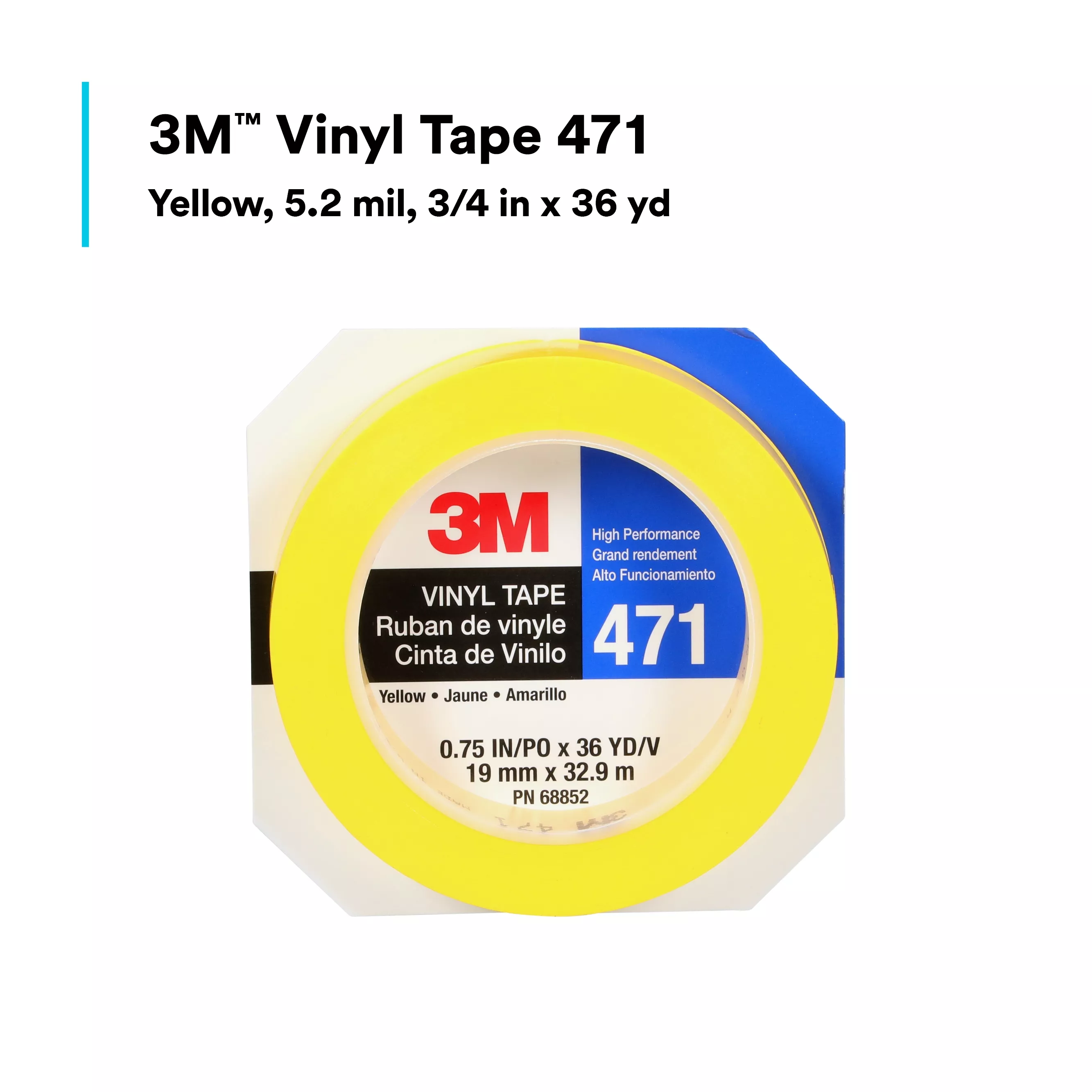 UPC 00051115688522 | 3M™ Vinyl Tape 471