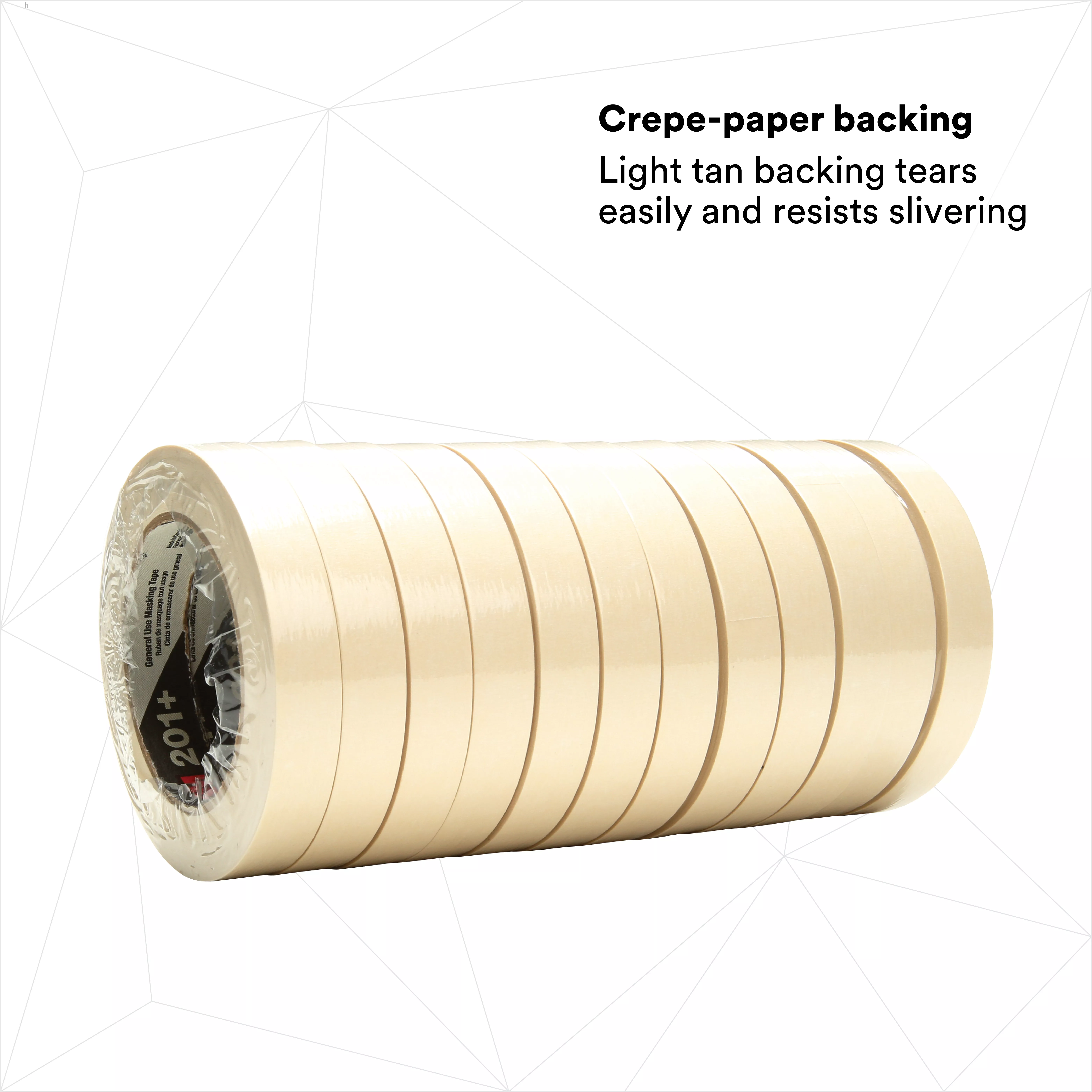 SKU 7000124880 | 3M™ General Use Masking Tape 201+