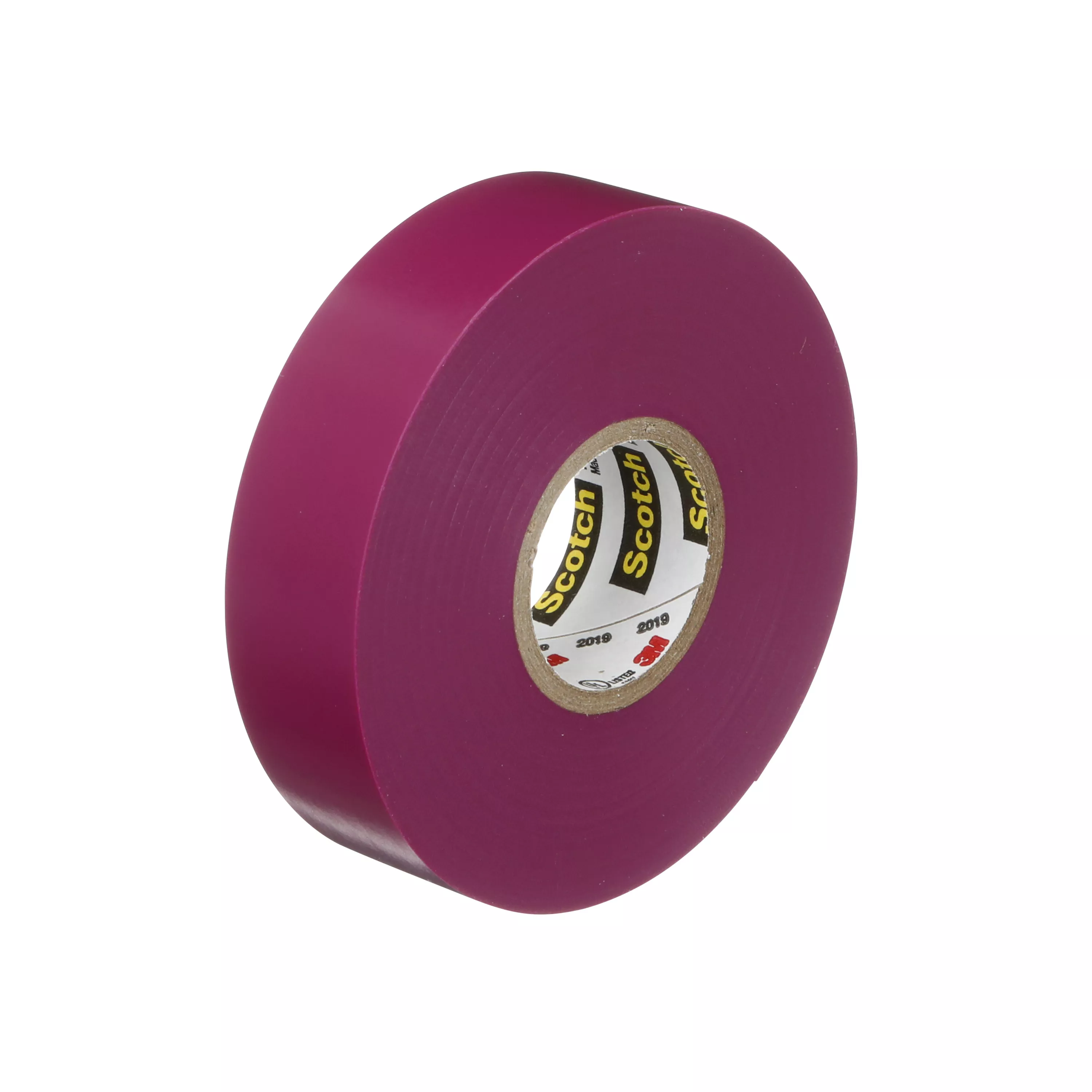 Scotch® Vinyl Color Coding Electrical Tape 35, 1/2 in x 20 ft, Violet, 10 rolls/carton, 100 rolls/Case