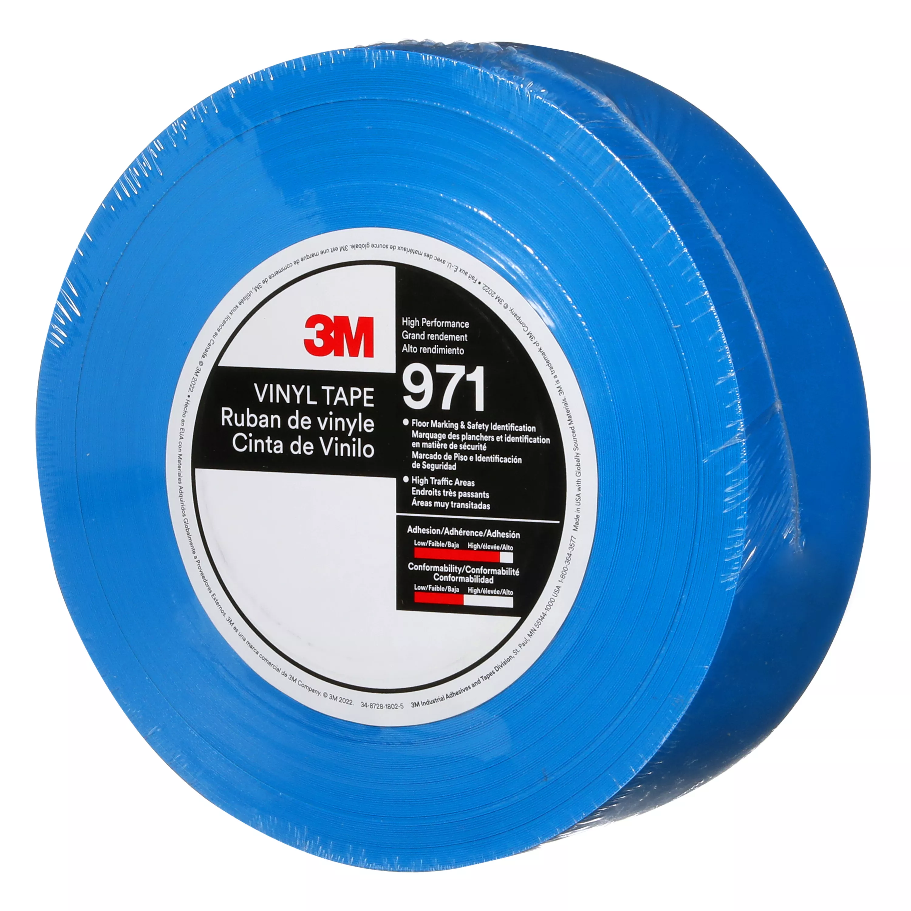 SKU 7100253141 | 3M™ Durable Floor Marking Tape 971