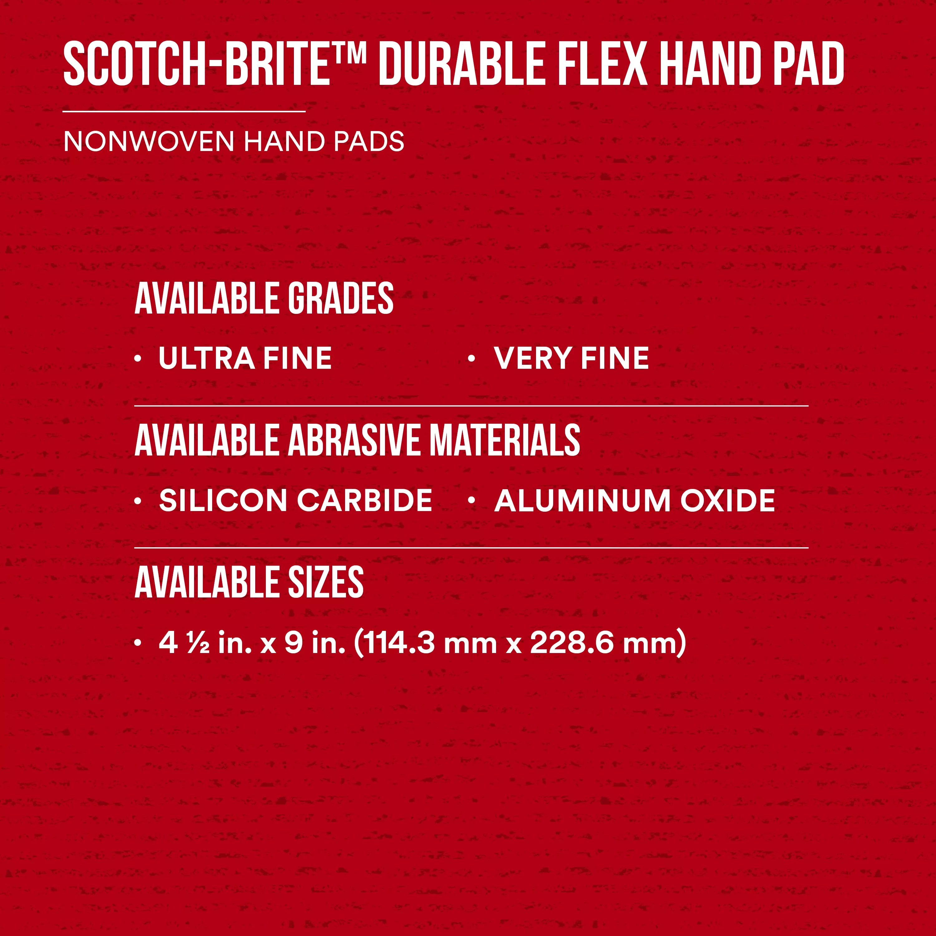 SKU 7100042335 | Scotch-Brite™ Durable Flex Hand Pad