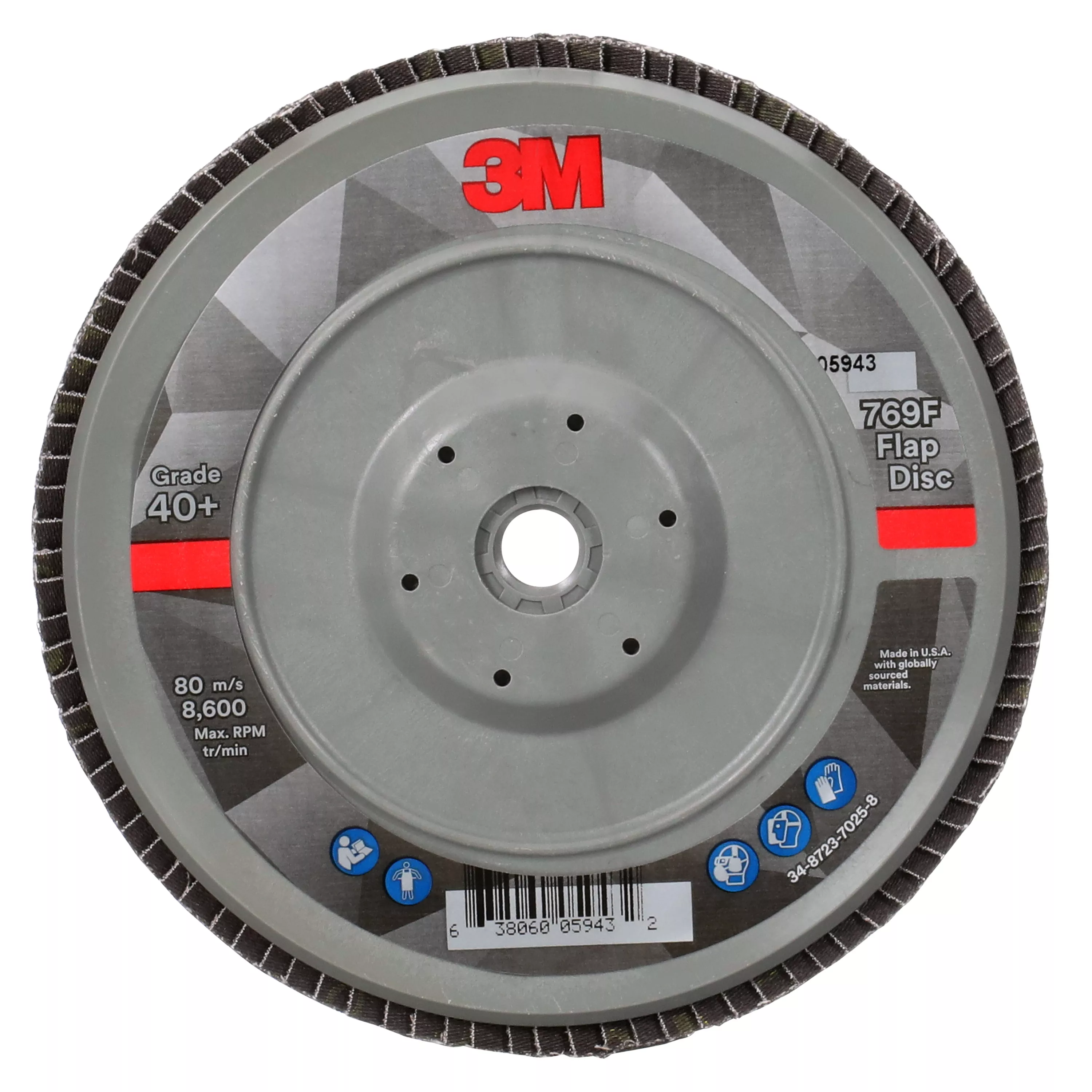 Product Number 769F | 3M™ Flap Disc 769F