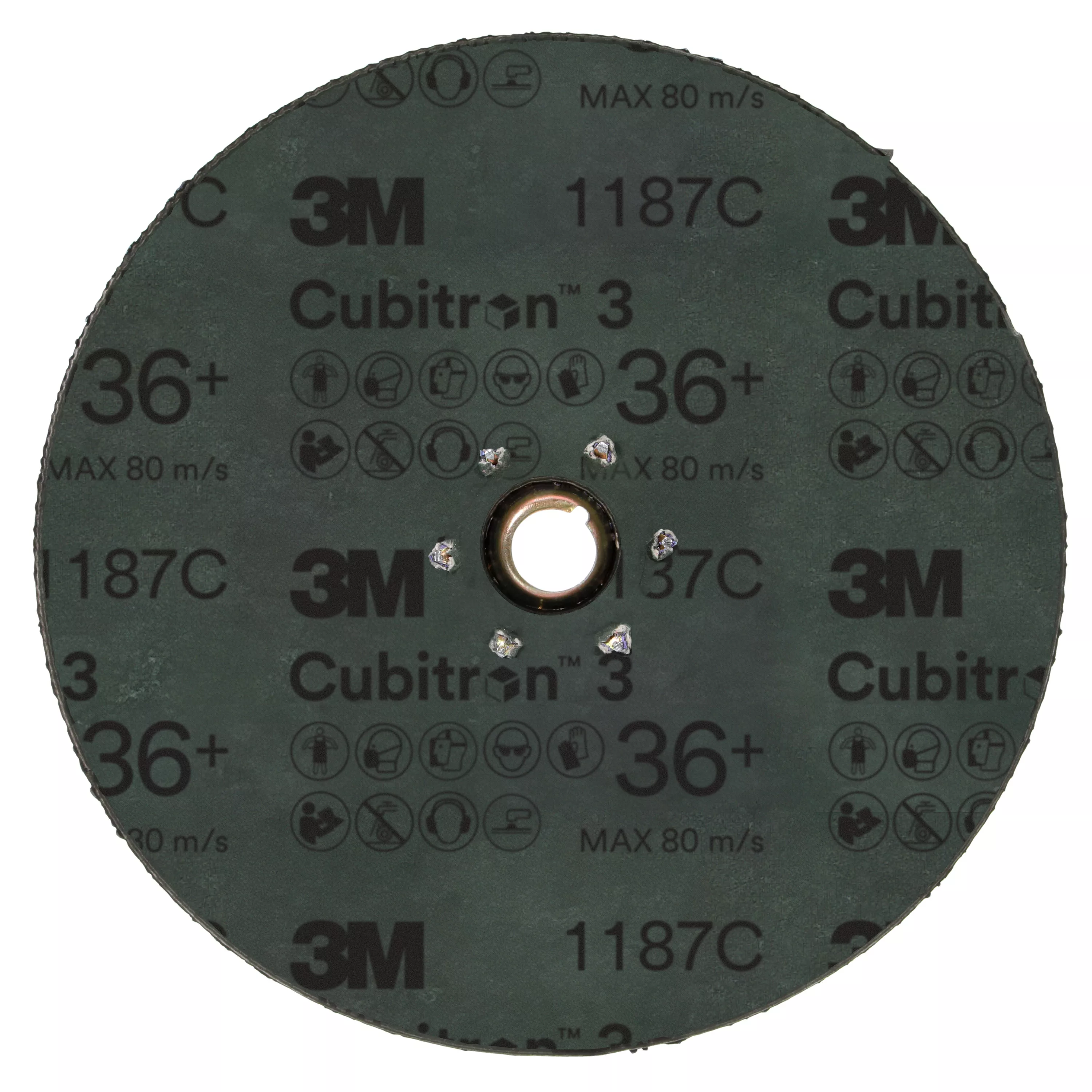 SKU 7100310732 | 3M™ Cubitron™ 3 Fibre Disc 1187C