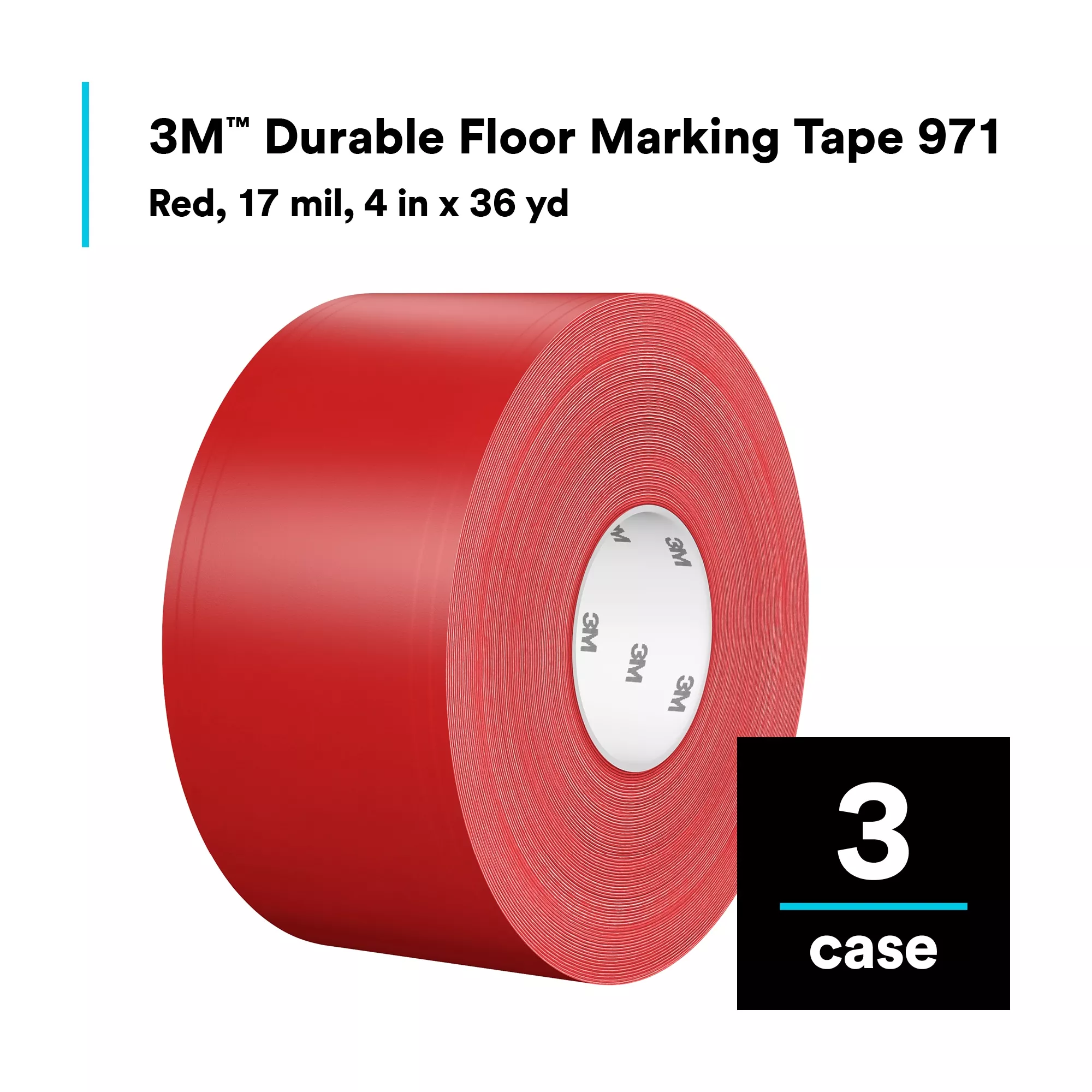 UPC 00638060409893 | 3M™ Durable Floor Marking Tape 971