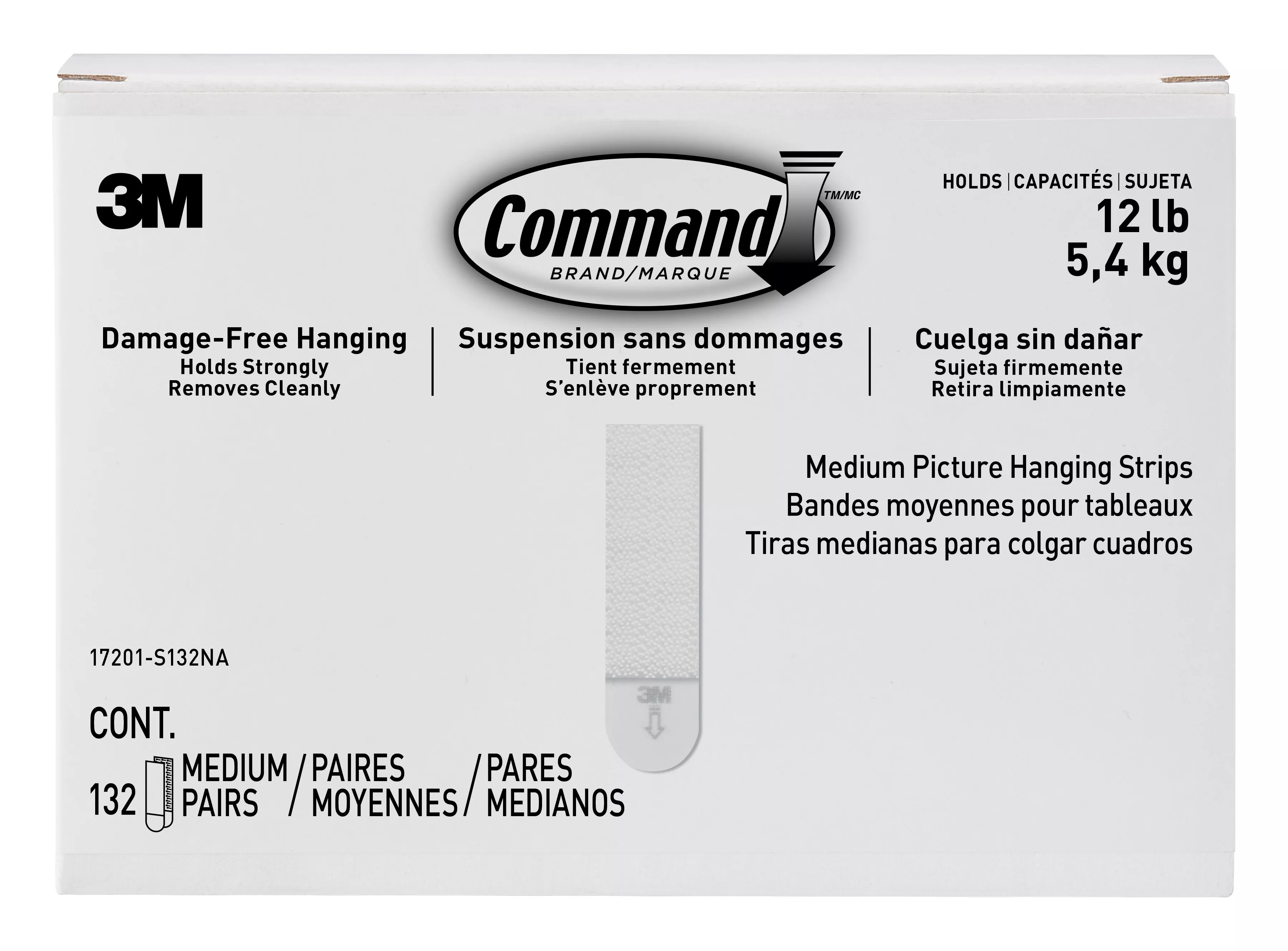 Command® Medium Picture Hanging Strips 17201-S132NA