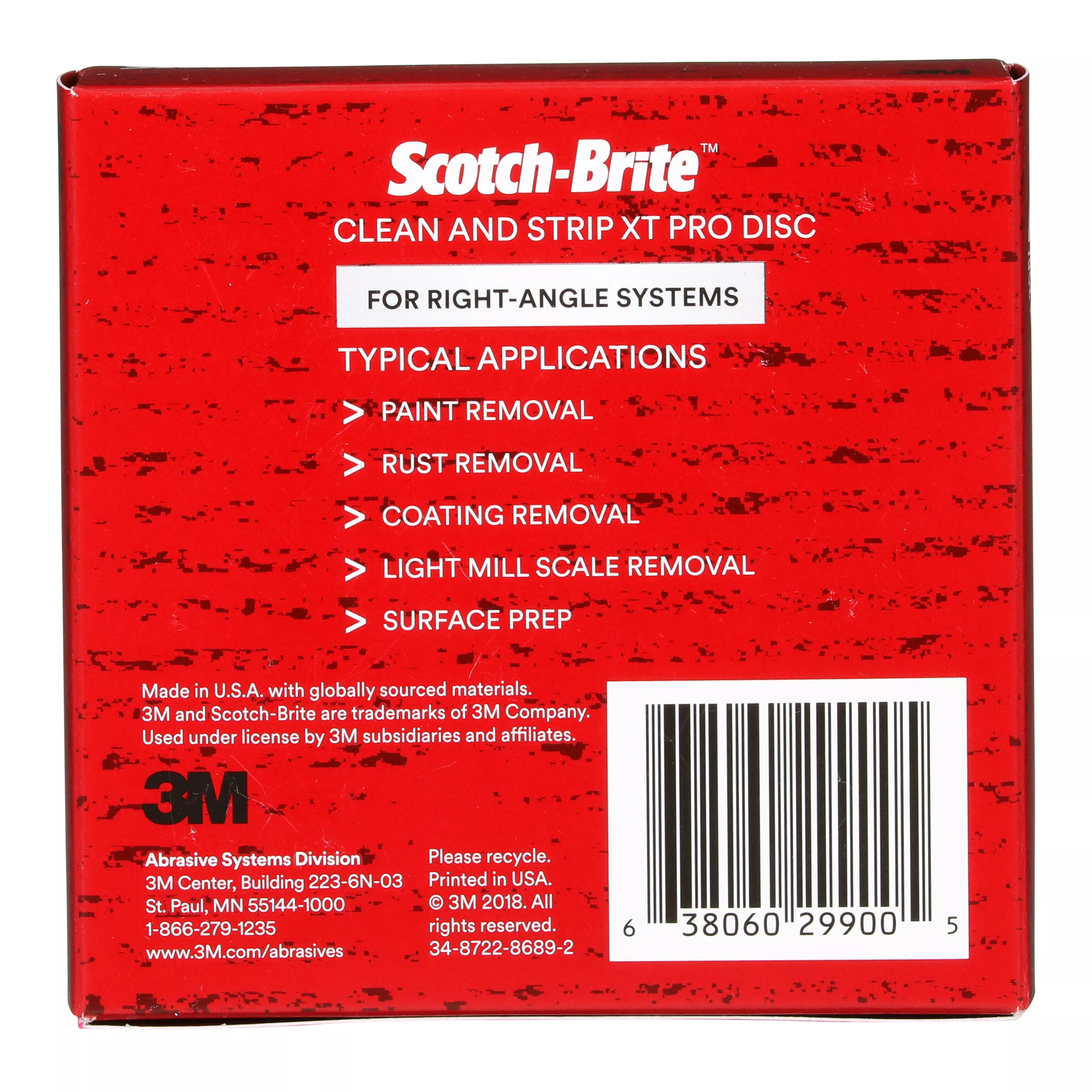 SKU 7100176093 | Scotch-Brite™ Clean and Strip XT Pro Disc