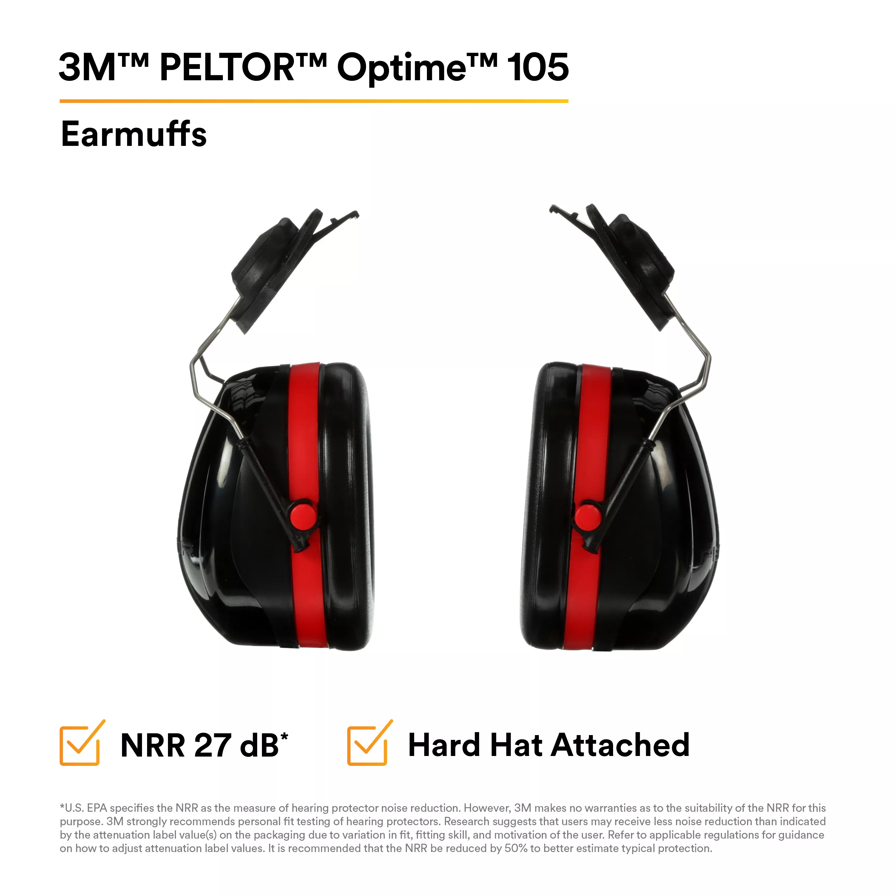 UPC 10093045081032 | 3M™ PELTOR™ Optime™ 105 Earmuffs H10P3E