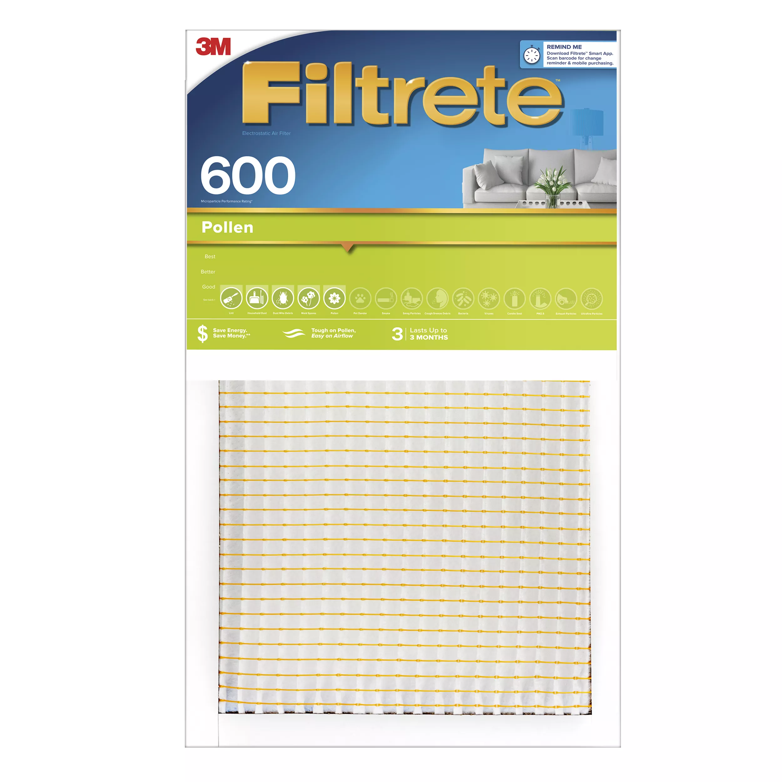 SKU 7100183959 | Filtrete™ Pollen Air Filter