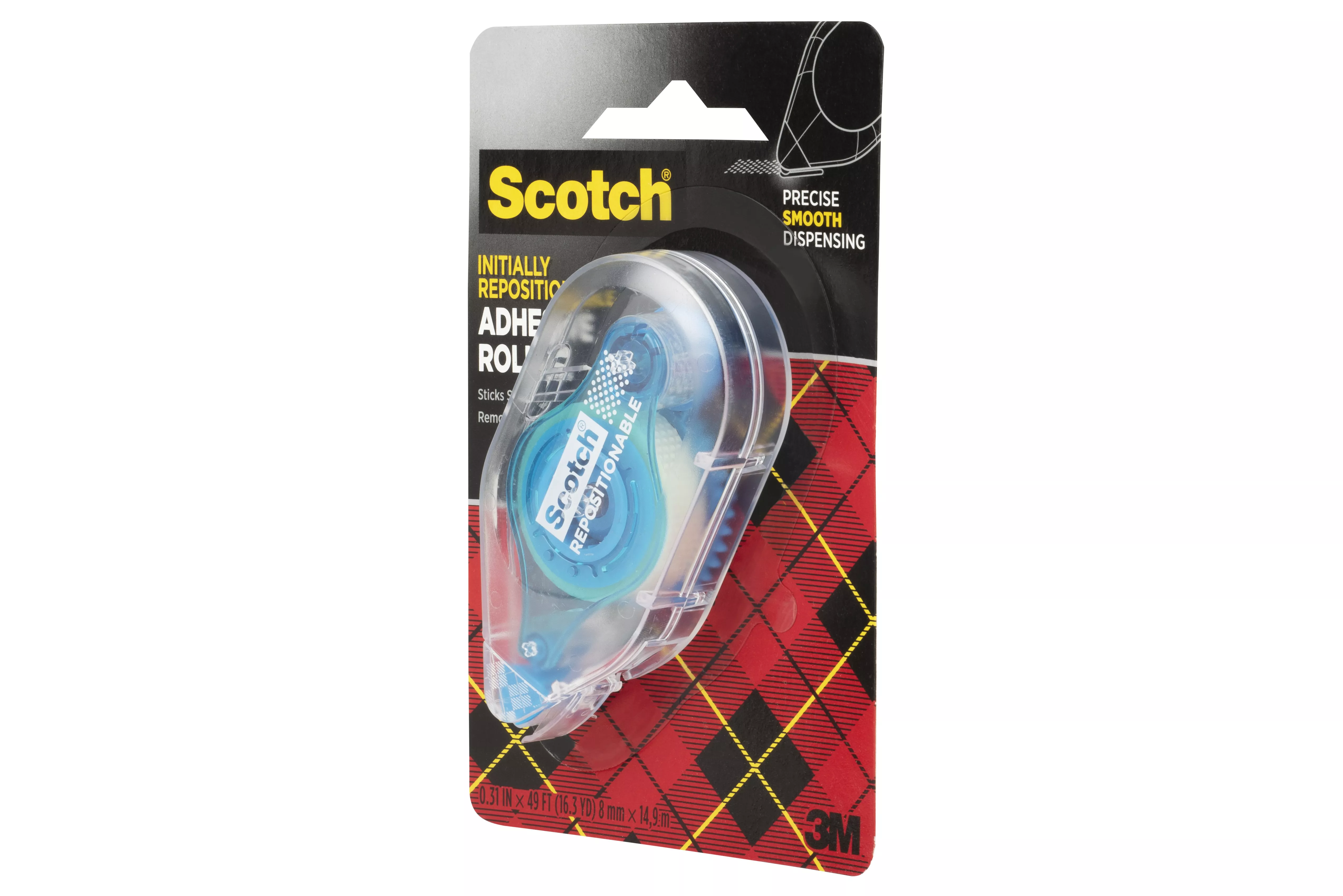 SKU 7100272657 | Scotch® Adhesive Roller Repositionable 6055-RPS