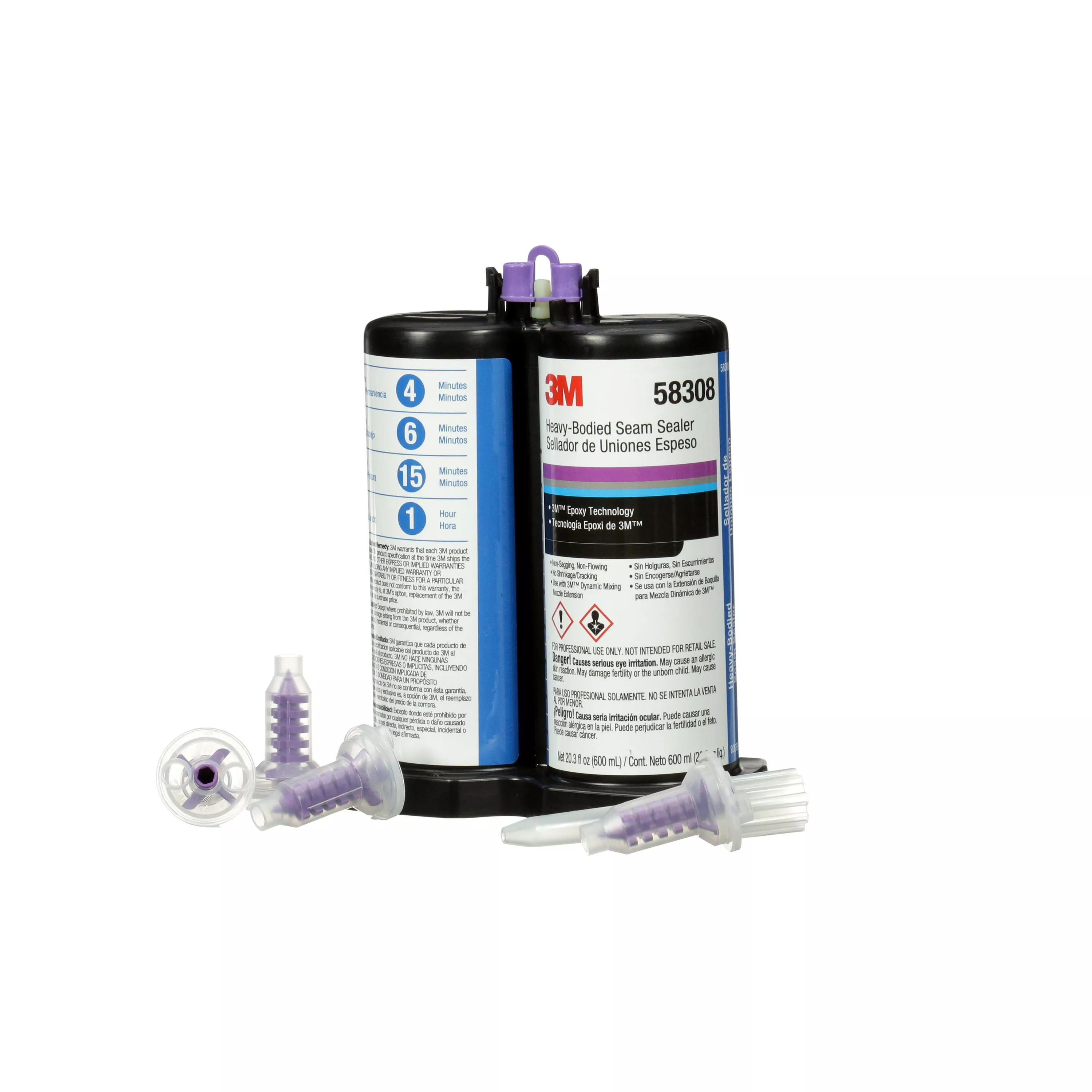 3M™ Heavy-Bodied Seam Sealer, 58308, 600 mL DMS Cartridge, 6 per case