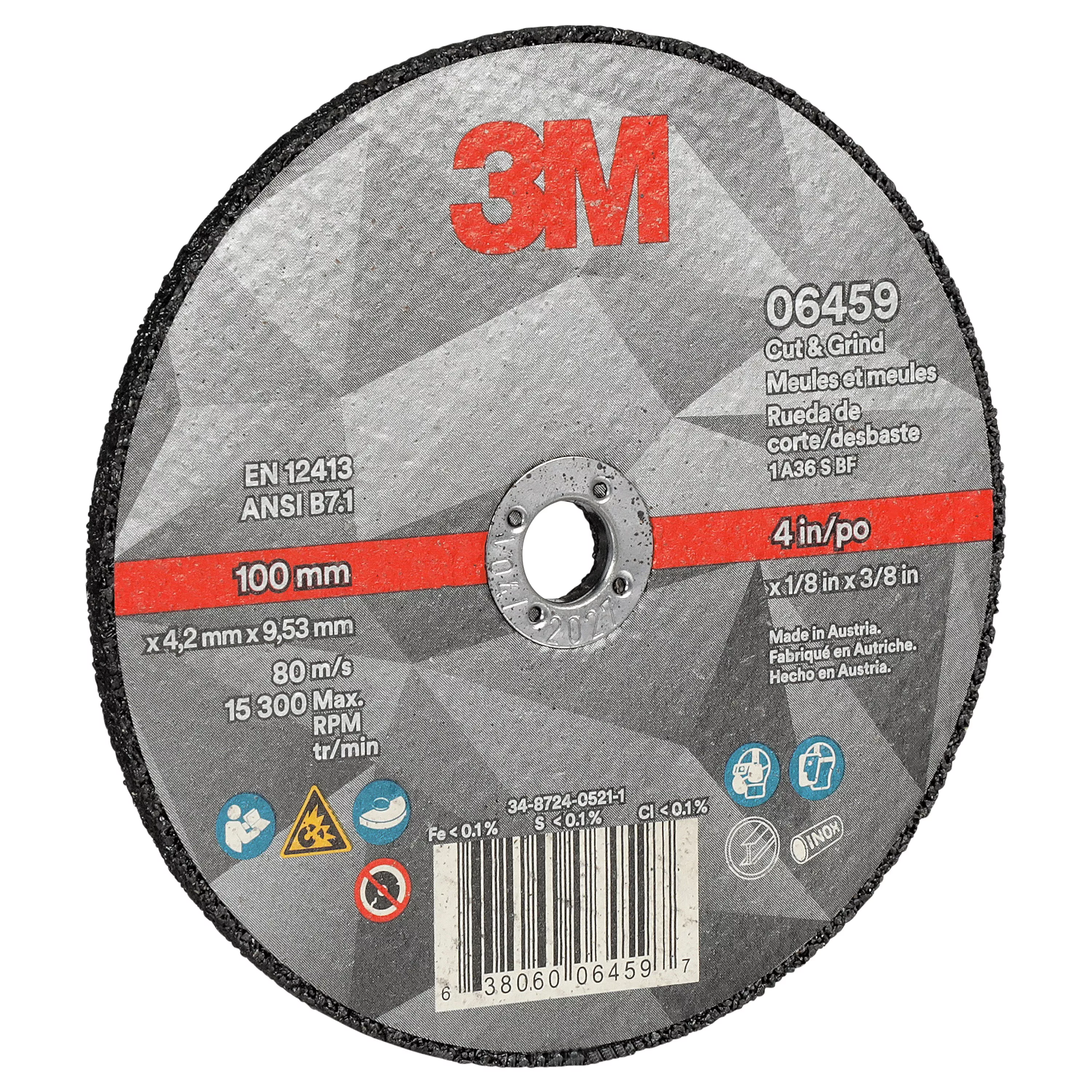 SKU 7100214075 | 3M™ Cut & Grind Wheel