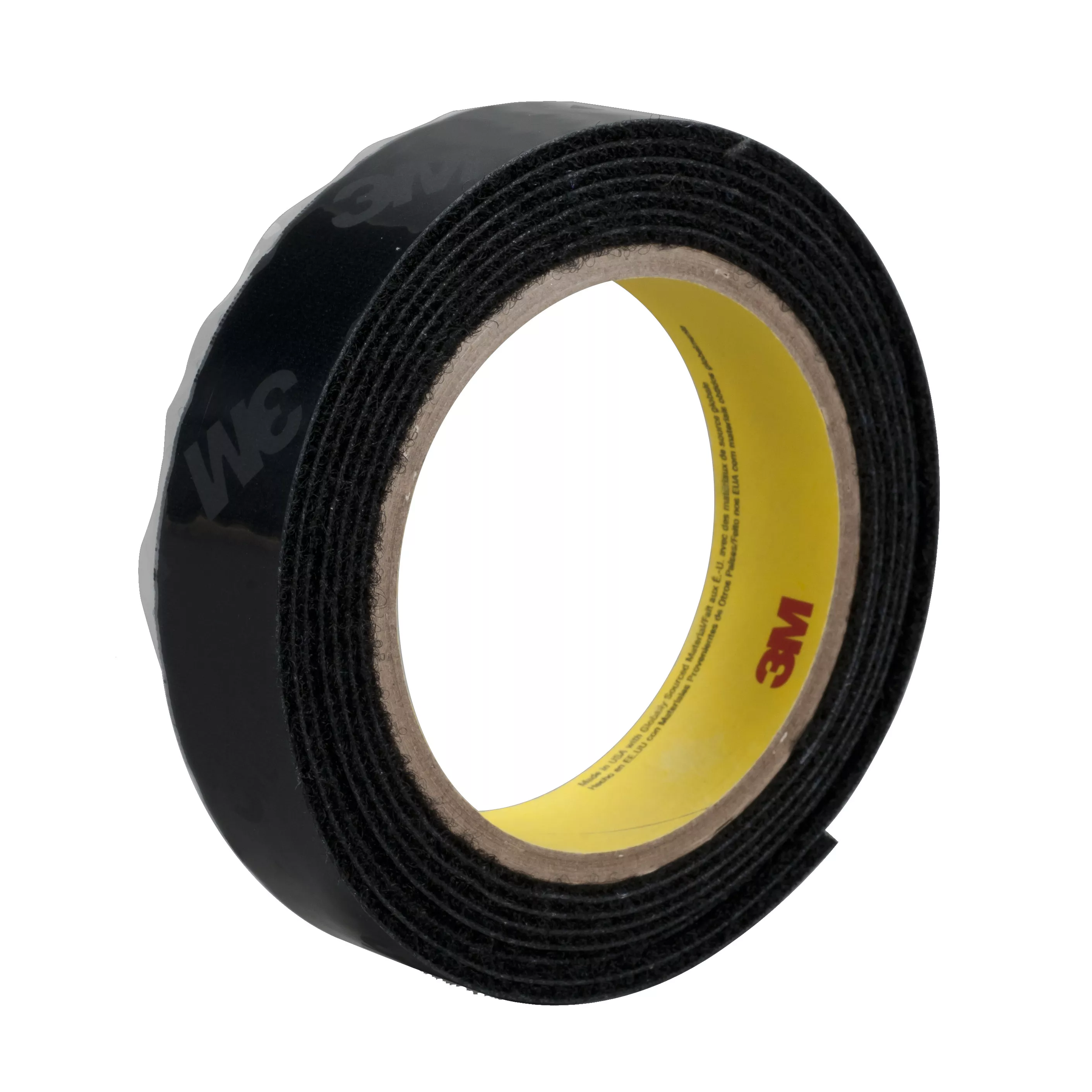 3M™ Fastener Loop SJ3571, Black, 1 in x 50 yd, 3 Roll/Case