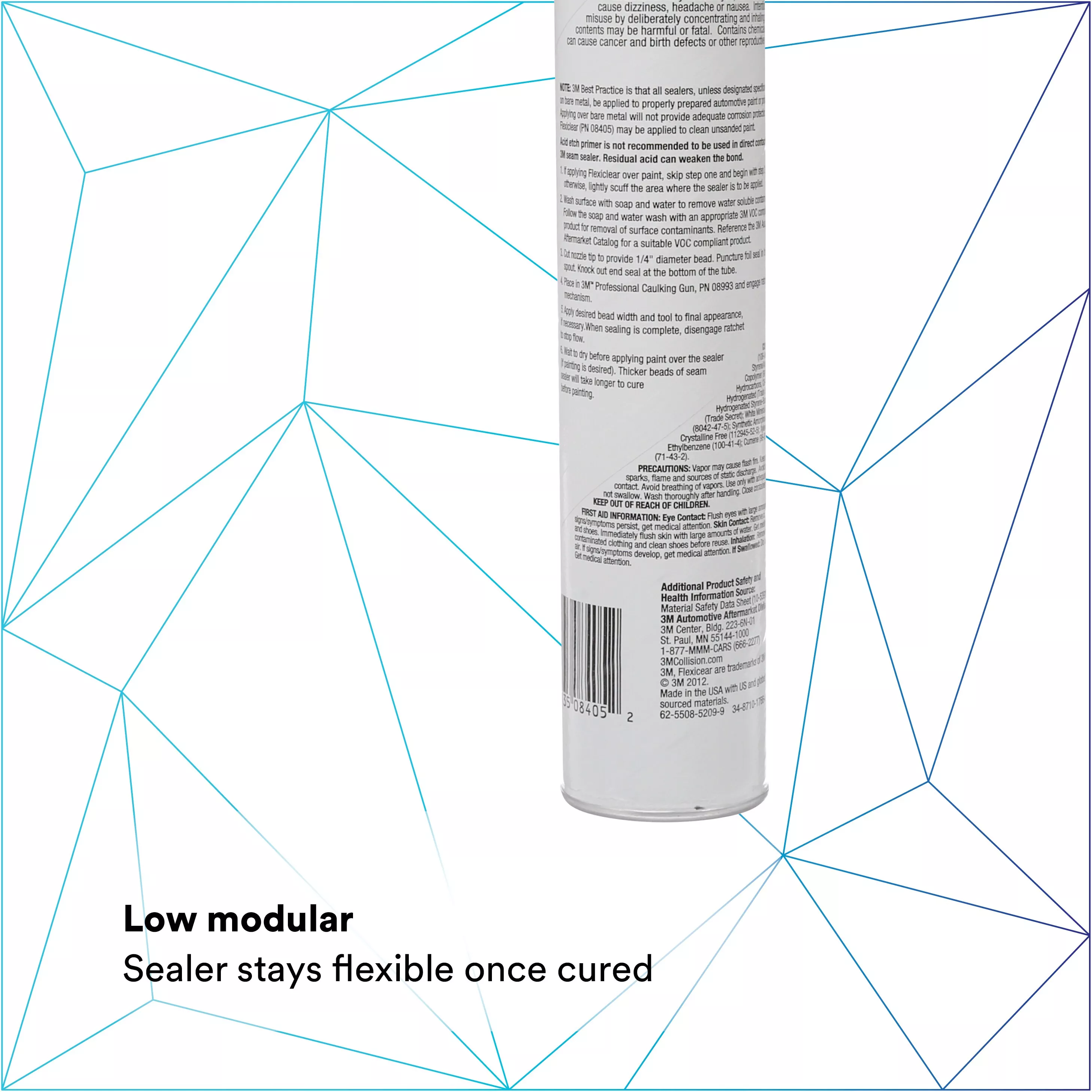 Product Number 08405 | 3M™ Flexiclear™ Body Seam Sealer