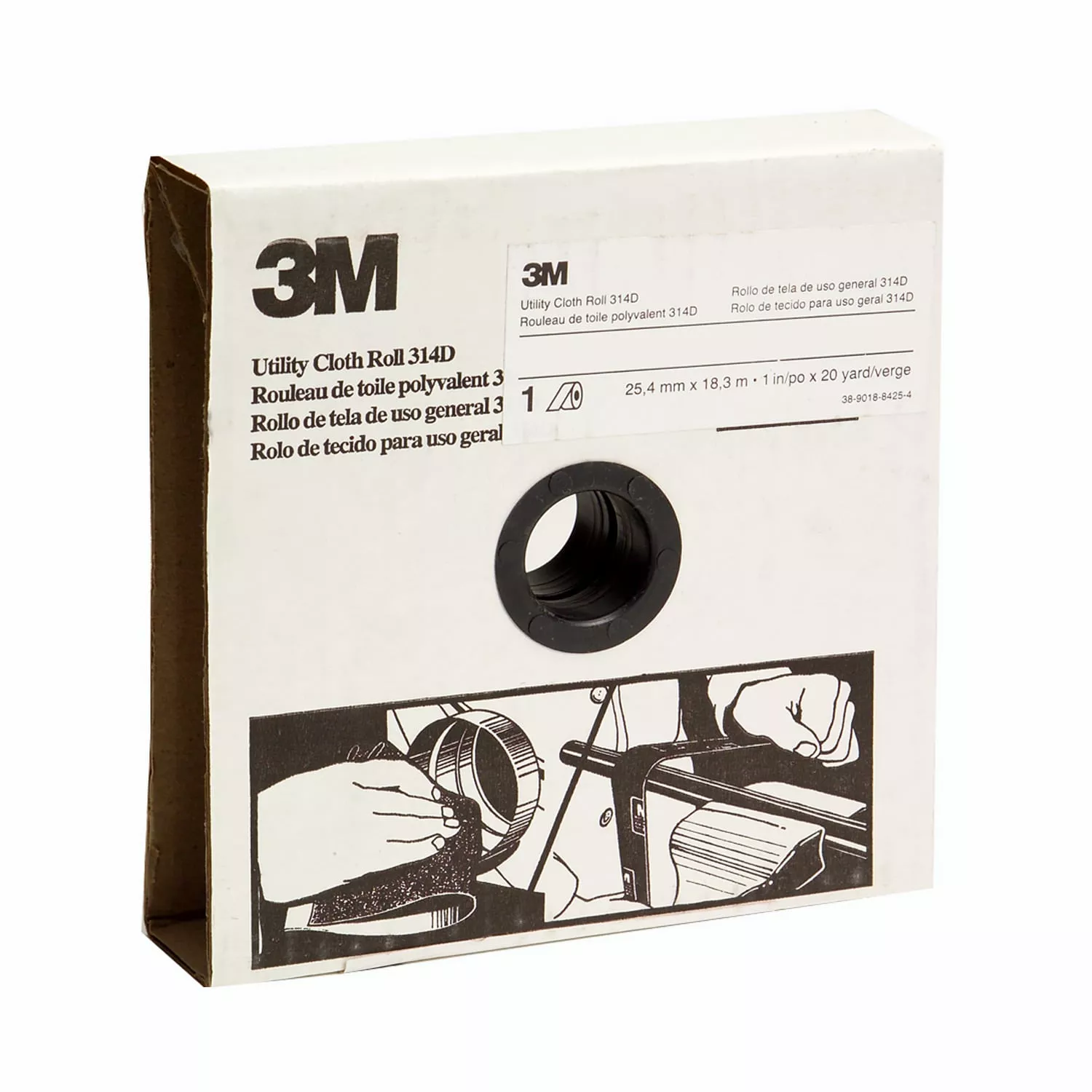 SKU 7000118518 | 3M™ Utility Cloth Roll 314D