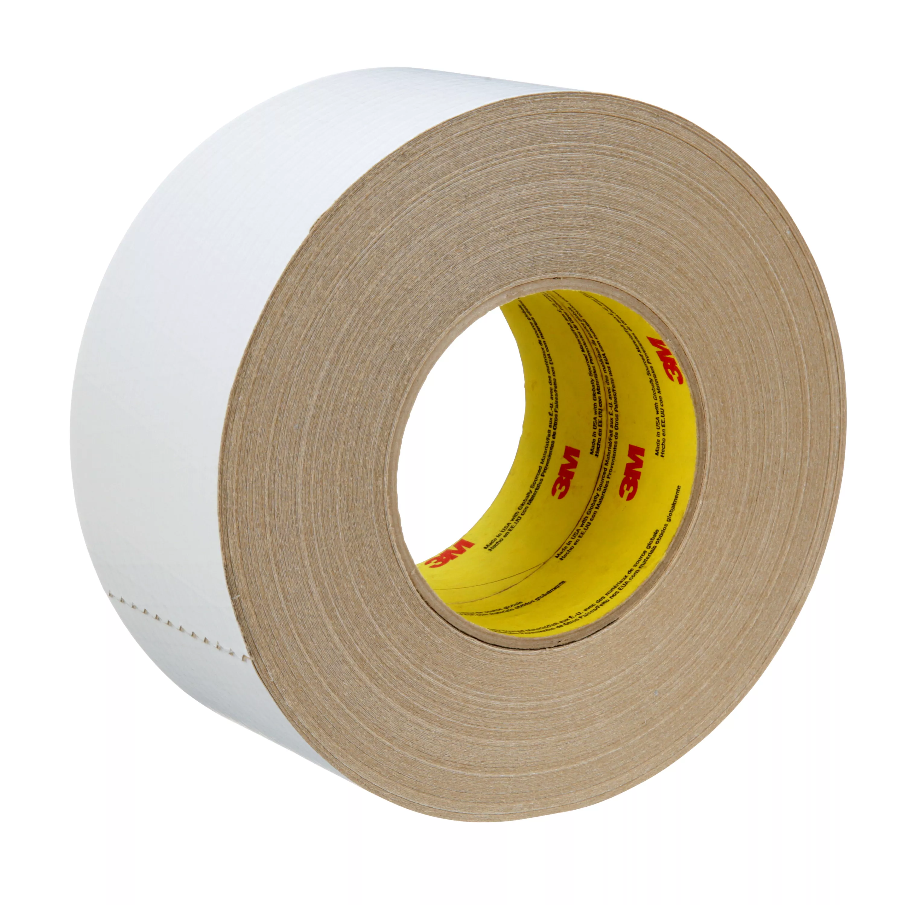 3M™ Venture Tape™ Film Faced ASJ Tape 106FXP, White, 72 mm x 45.7 m, 16 Rolls/Case