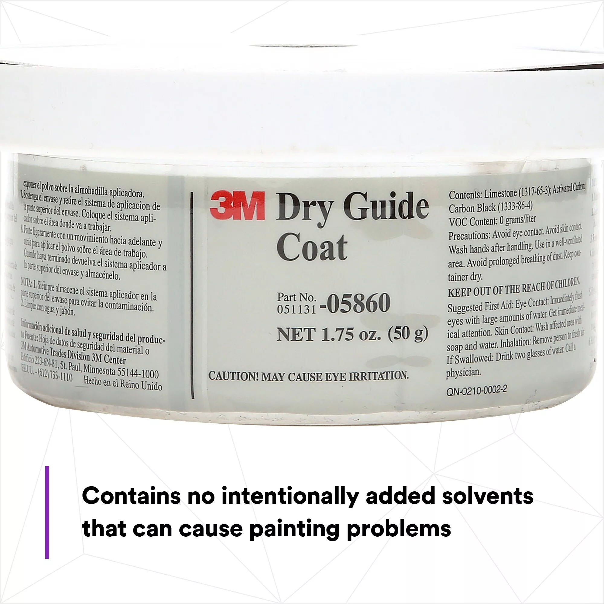 SKU 7000000596 | 3M™ Dry Guide Coat Cartridge