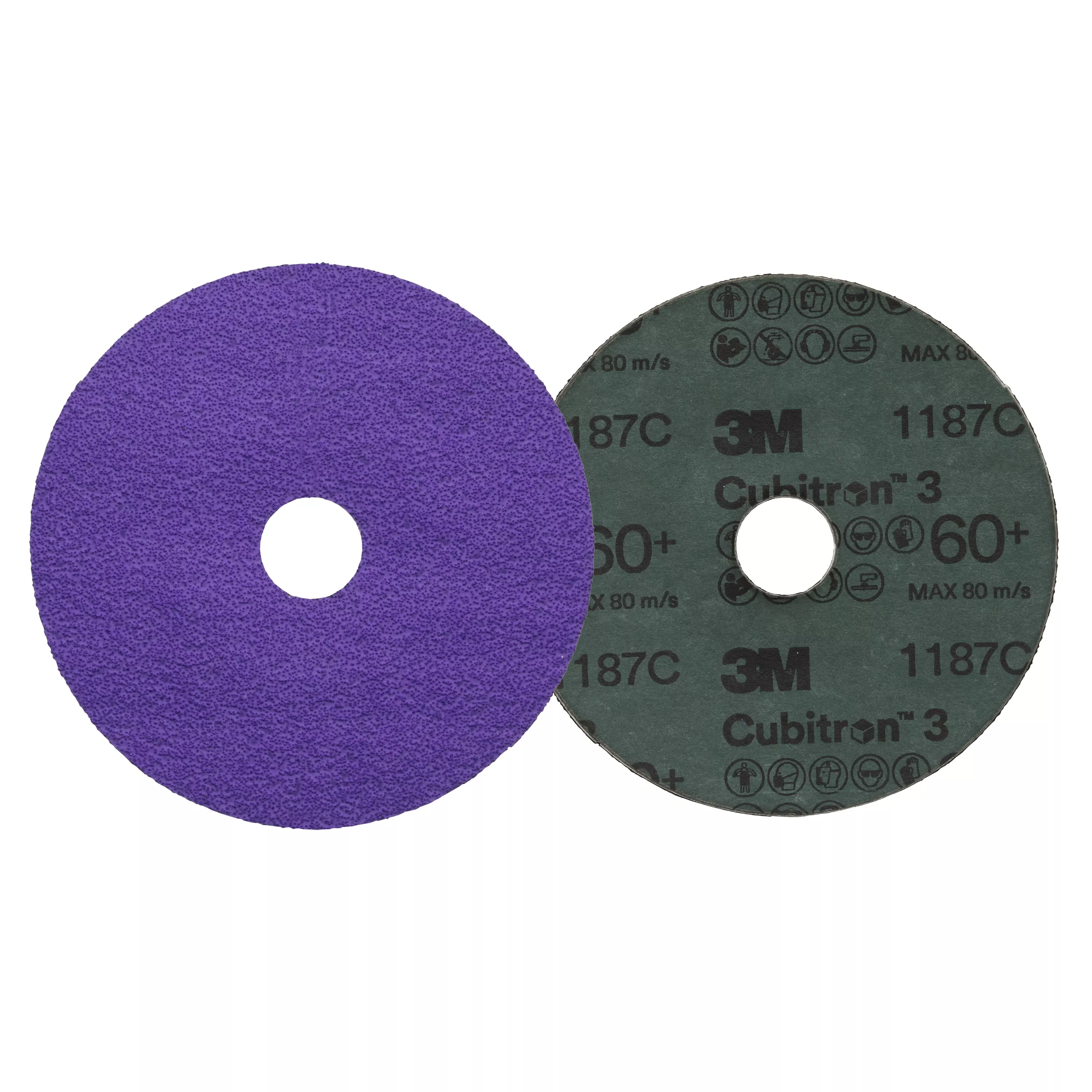 SKU 7100349499 | 3M™ Cubitron™ 3 Fibre Disc 1187C