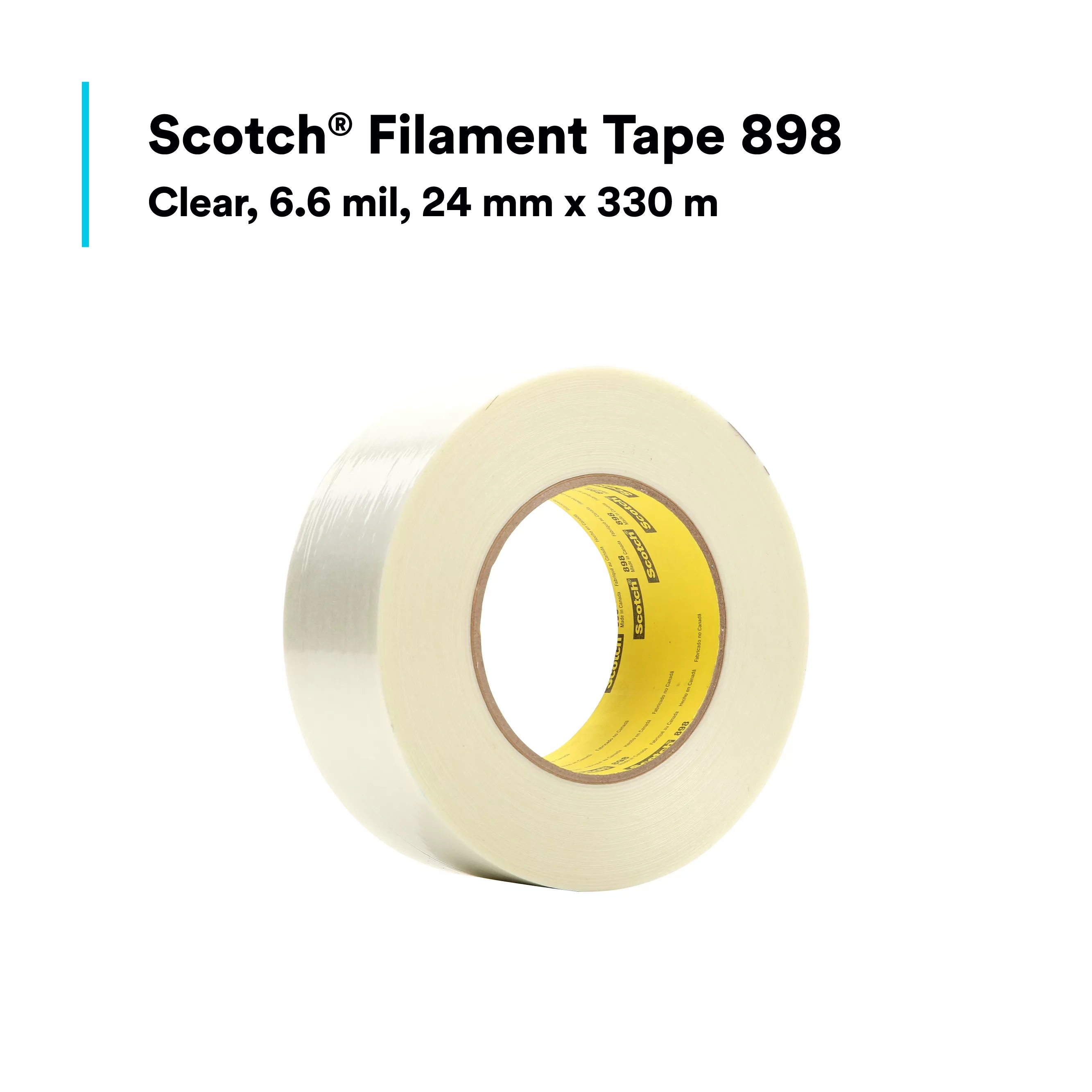 SKU 7000136832 | Scotch® Filament Tape 898