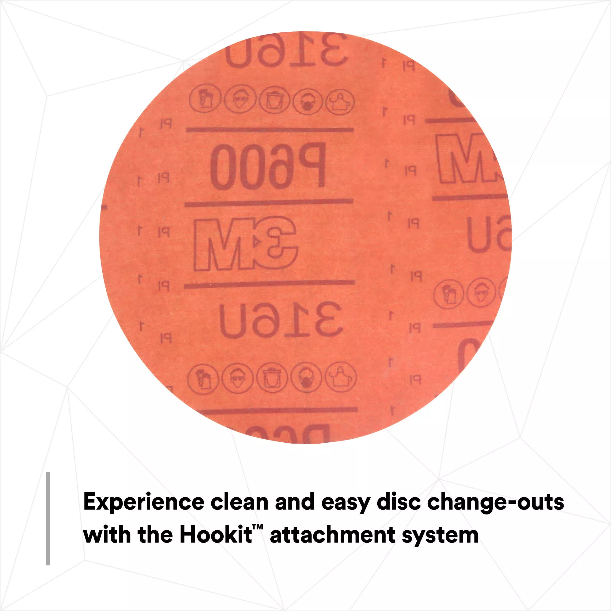 SKU 7000119780 | 3M™ Hookit™ Red Abrasive Disc