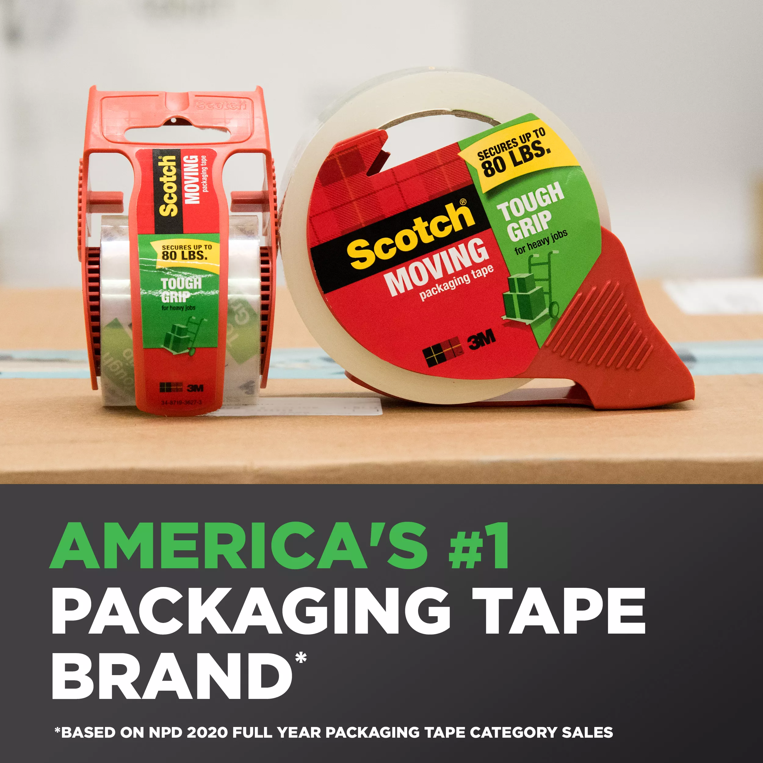 SKU 7100247467 | Scotch® Packaging Tape 3500-RD-36GC