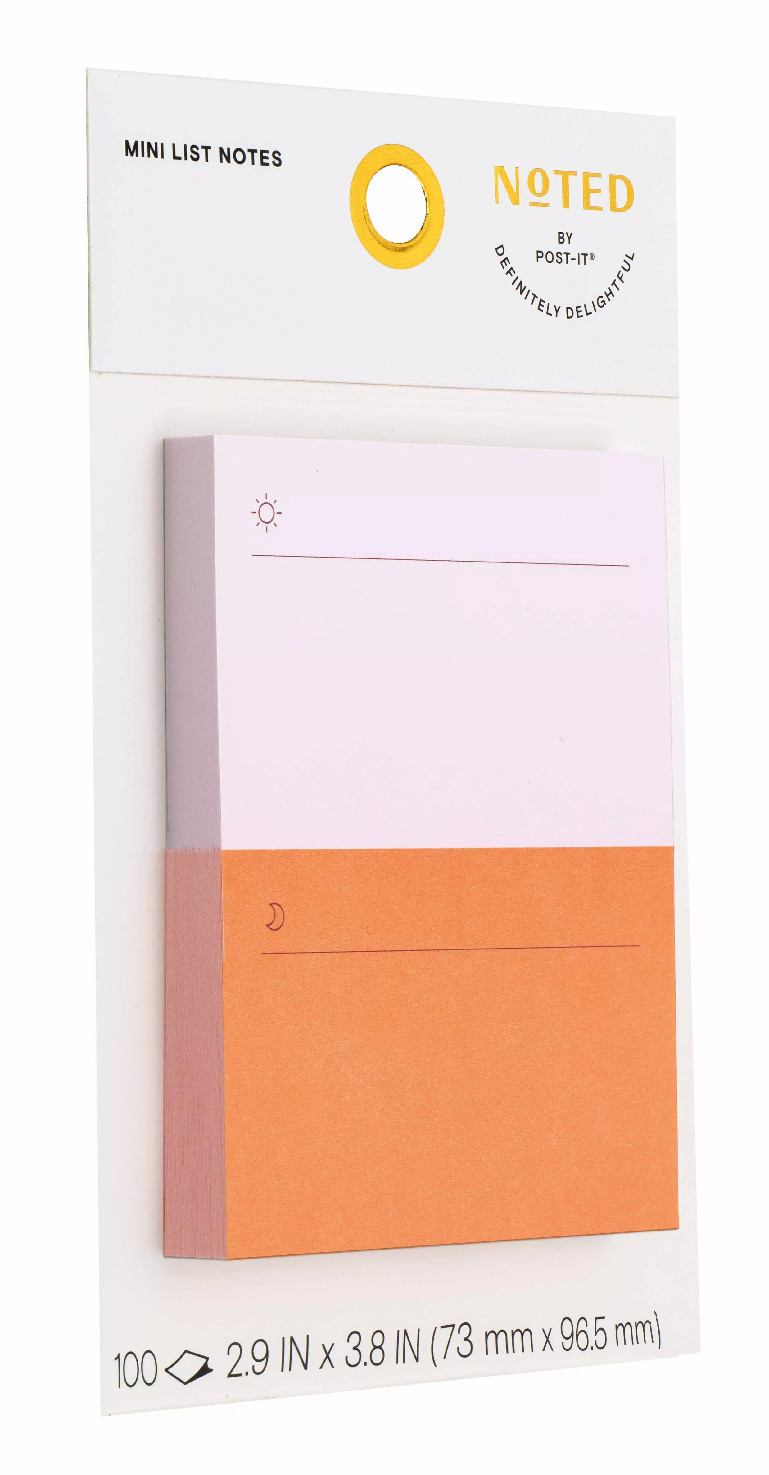 SKU 7100325265 | Post-it® Mini List Notes NTD9-34-3