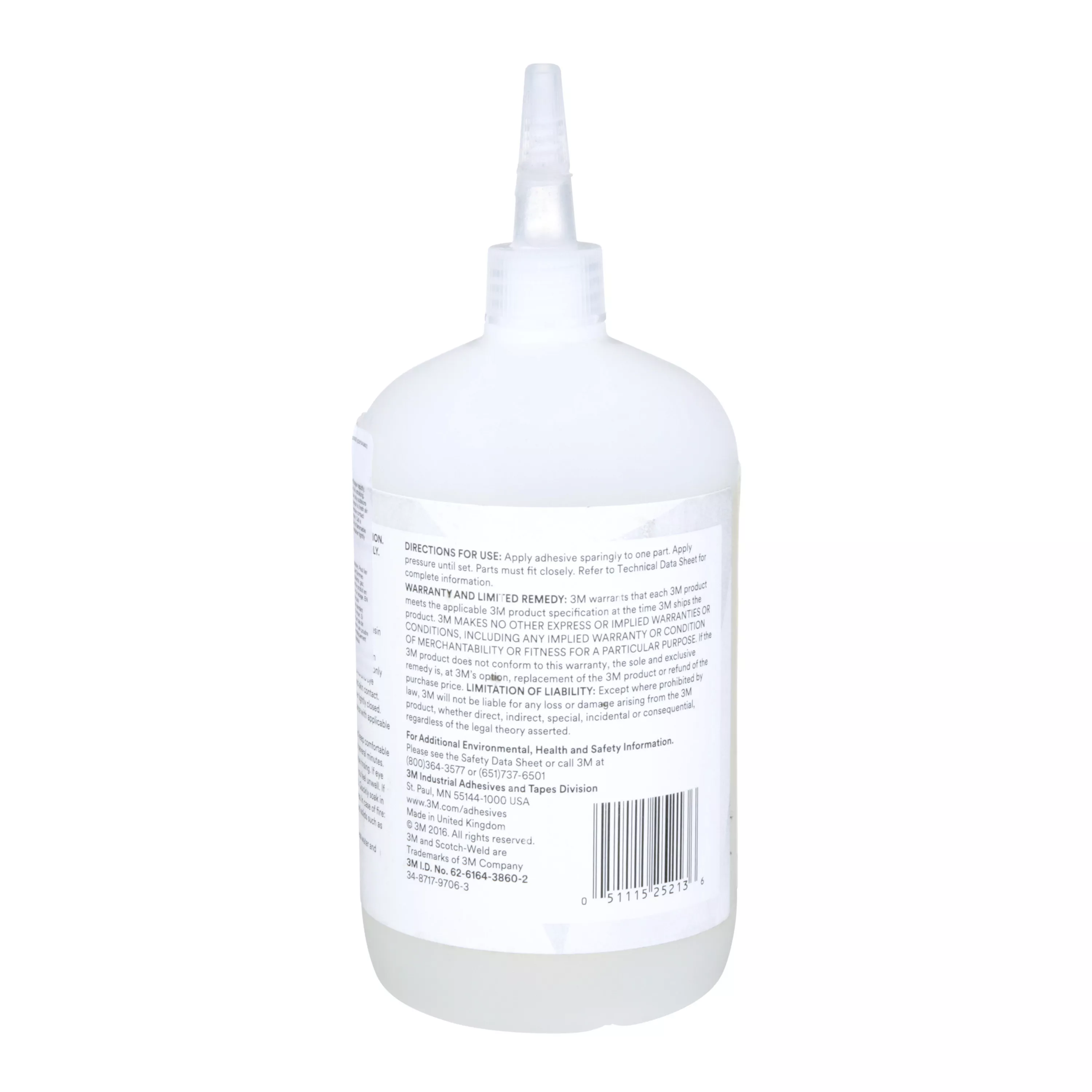 SKU 7100039200 | 3M™ Scotch-Weld™ Plastic & Rubber Instant Adhesive PR100