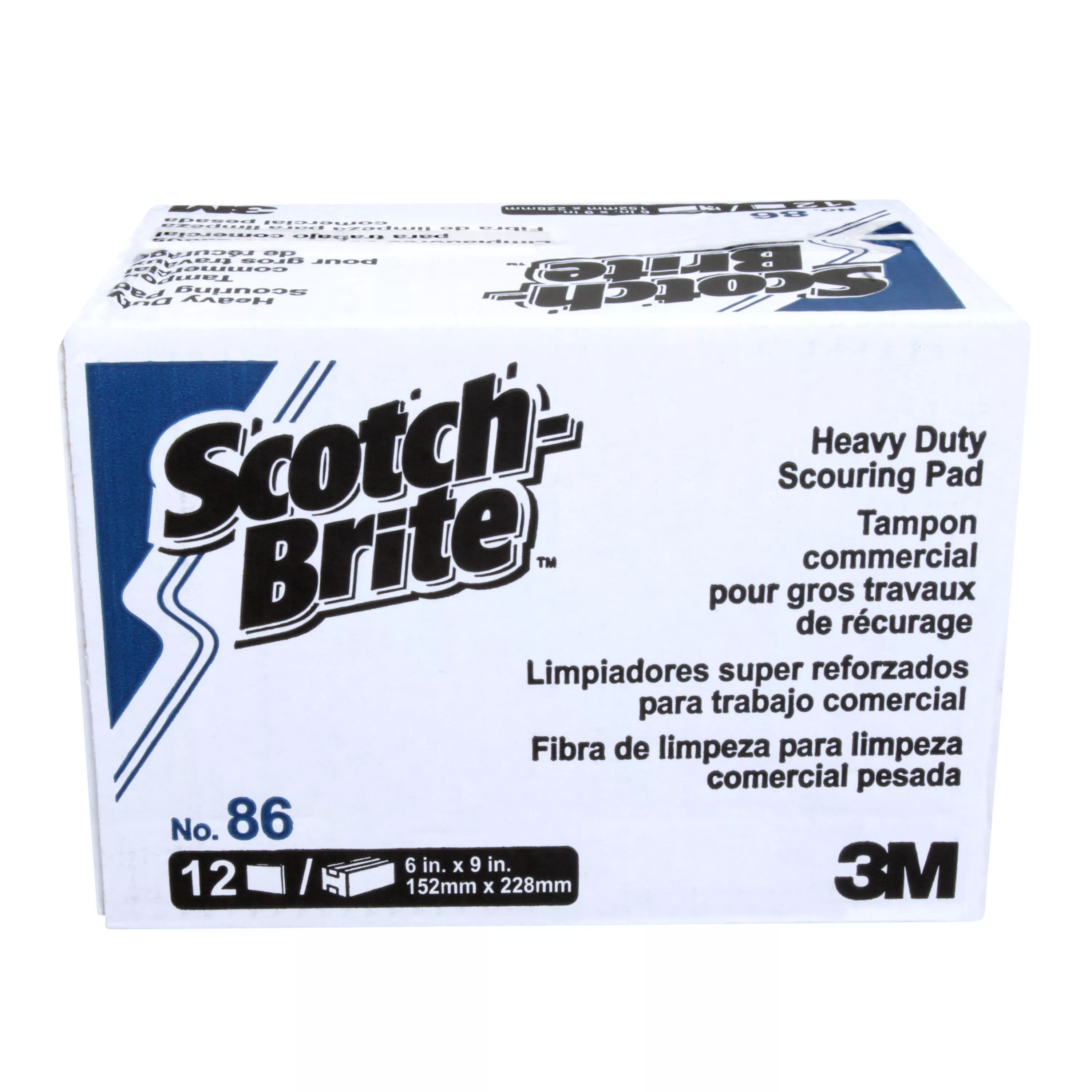 SKU 7000045876 | Scotch-Brite™ Heavy Duty Scour Pad 86