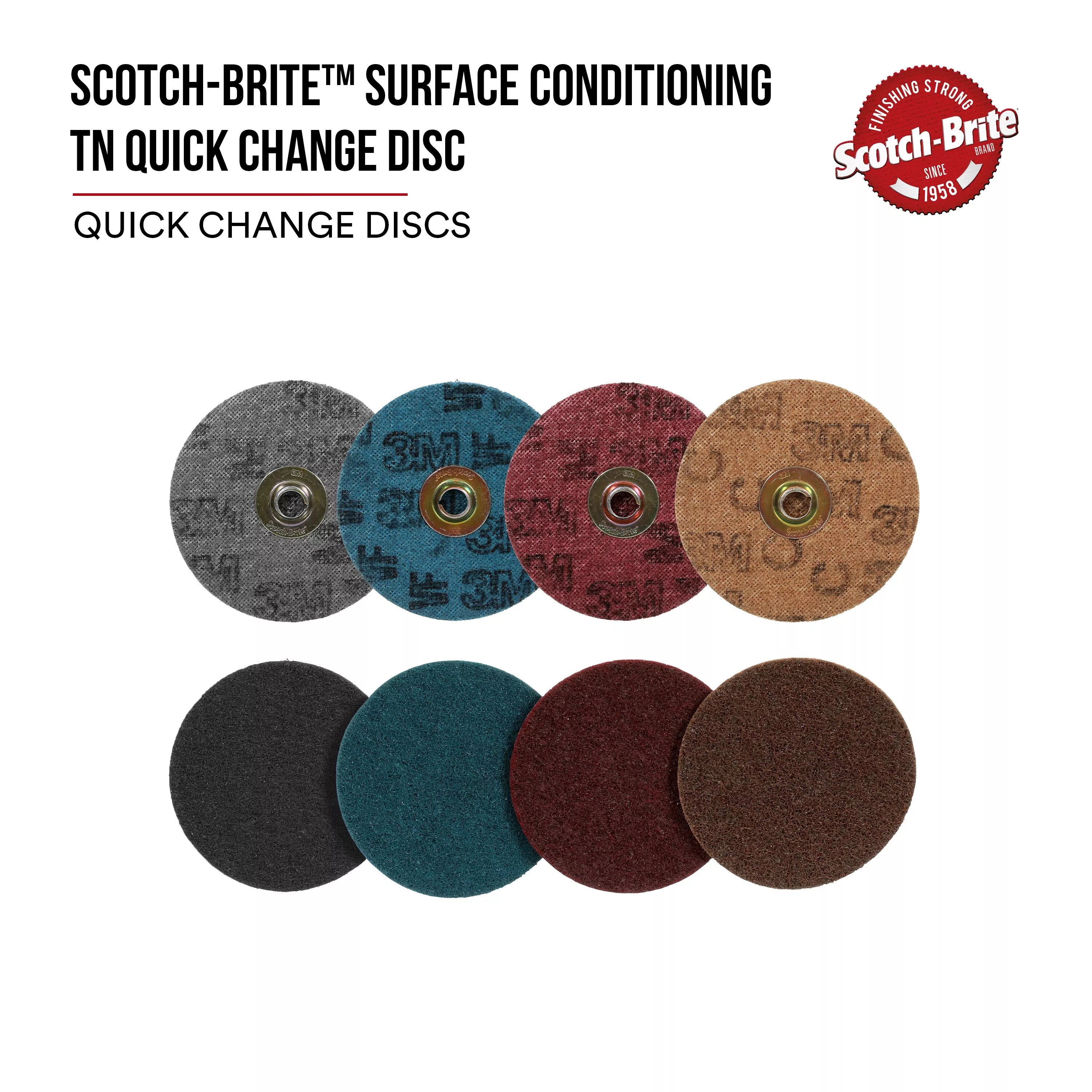 SKU 7000120957 | Scotch-Brite™ Surface Conditioning TN Quick Change Disc